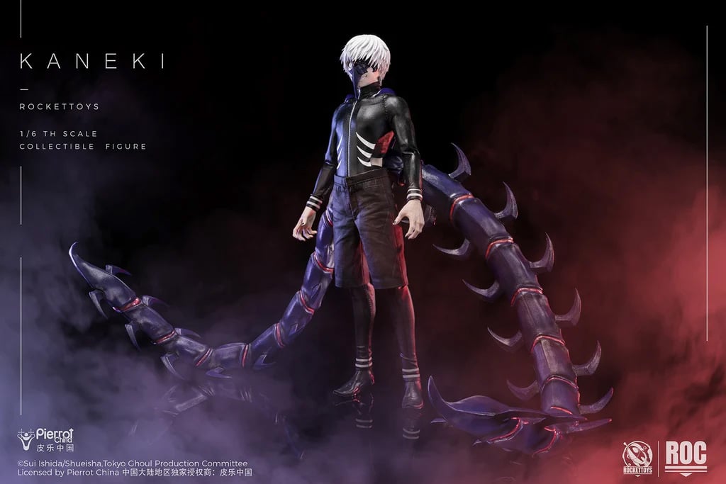Tokyo Ghoul Ken Kaneki (Battle Clothes Ver.) 1/6 Scale Action Figure (With Bonus) Gallery Image 18