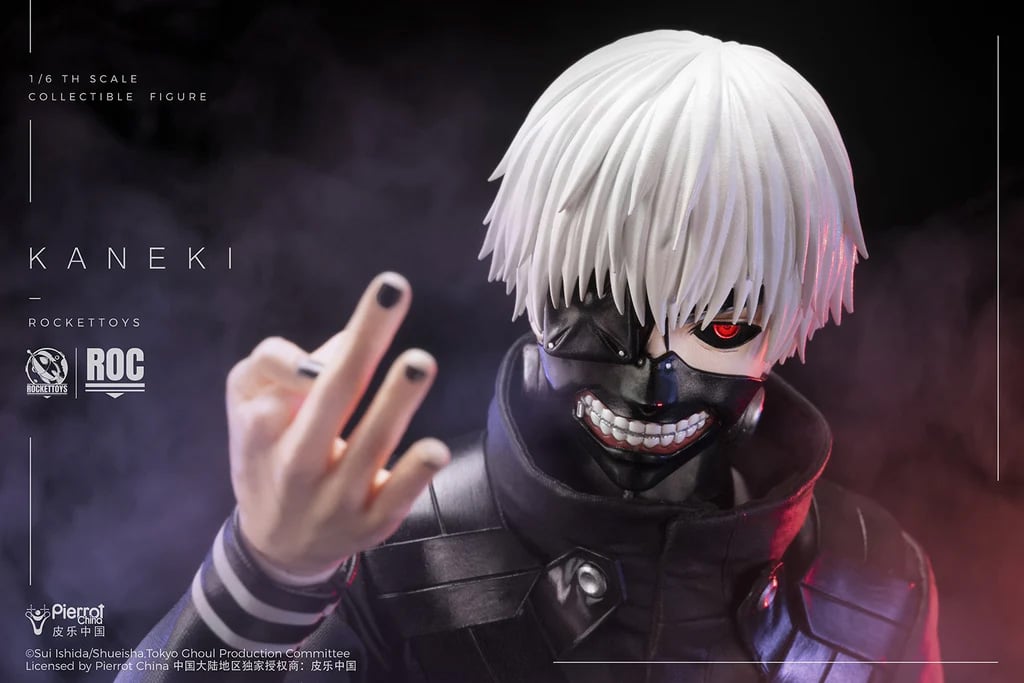 Tokyo Ghoul Ken Kaneki (Battle Clothes Ver.) 1/6 Scale Action Figure (With Bonus) Gallery Image 11