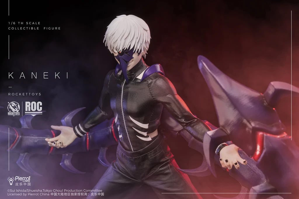 Tokyo Ghoul Ken Kaneki (Battle Clothes Ver.) 1/6 Scale Action Figure (With Bonus) Gallery Image 19