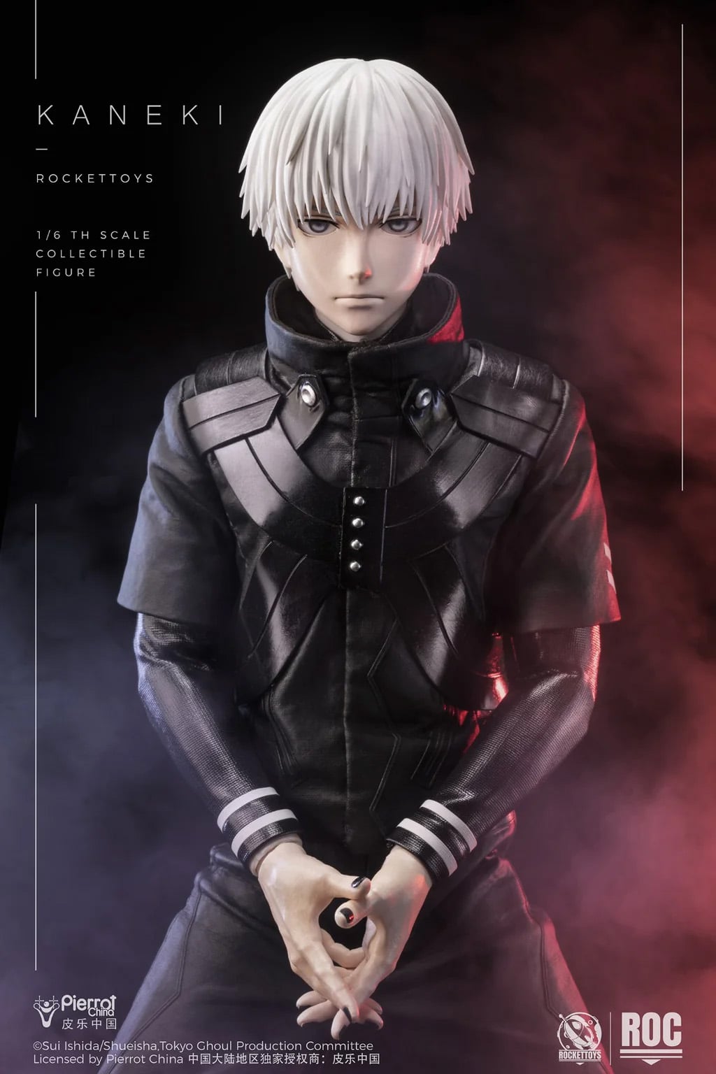 Tokyo Ghoul Ken Kaneki (Battle Clothes Ver.) 1/6 Scale Action Figure (With Bonus) Gallery Image 15