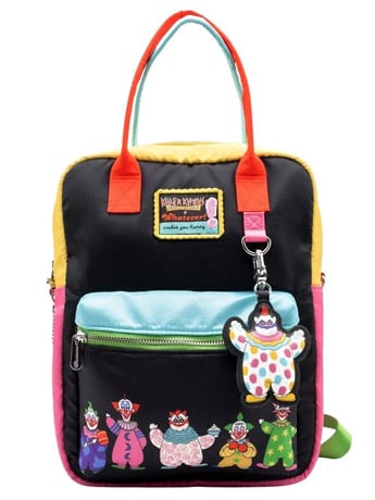 Killer Klowns From Outer Space Reversible & Convertible Crossbody Bag Killer Klowns From Outer Space Reversible & Convertible Crossbody Bag