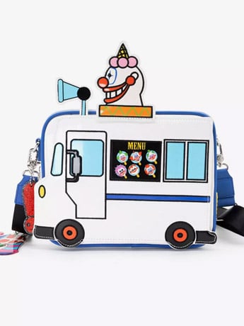Killer Klowns From Outer Space Jojo's Ice Cream Truck Crossbody Bag