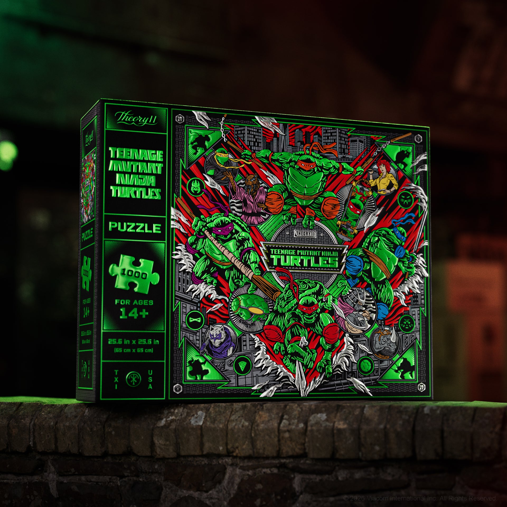 Teenage Mutant Ninja Turtles Premium Jigsaw 1000-Piece Puzzle