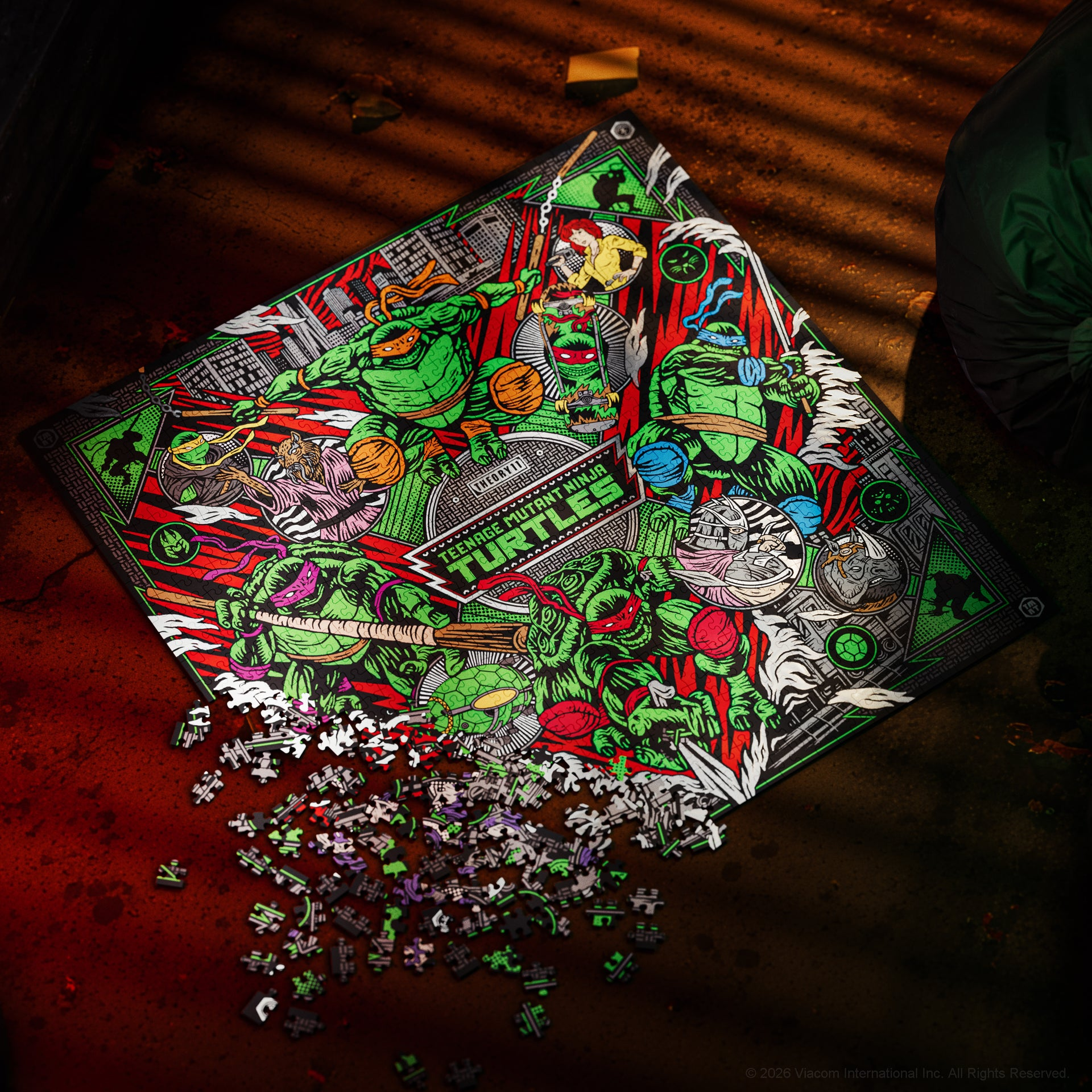 Teenage Mutant Ninja Turtles Premium Jigsaw 1000-Piece Puzzle