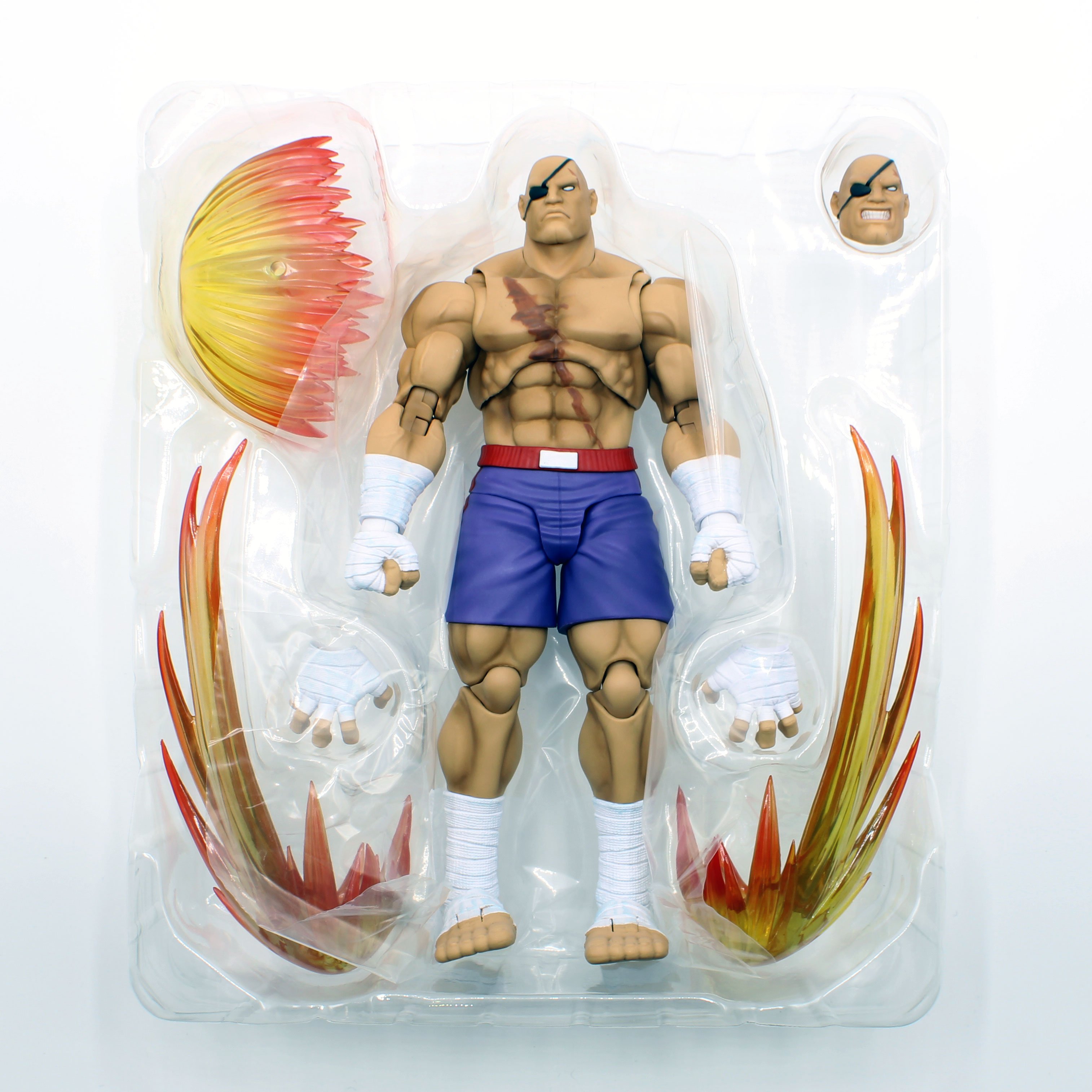 Street Fighter Alpha 3 Storm Arena Sagat (Special Edition) 1/12 Scale Action Figure Gallery Image 6