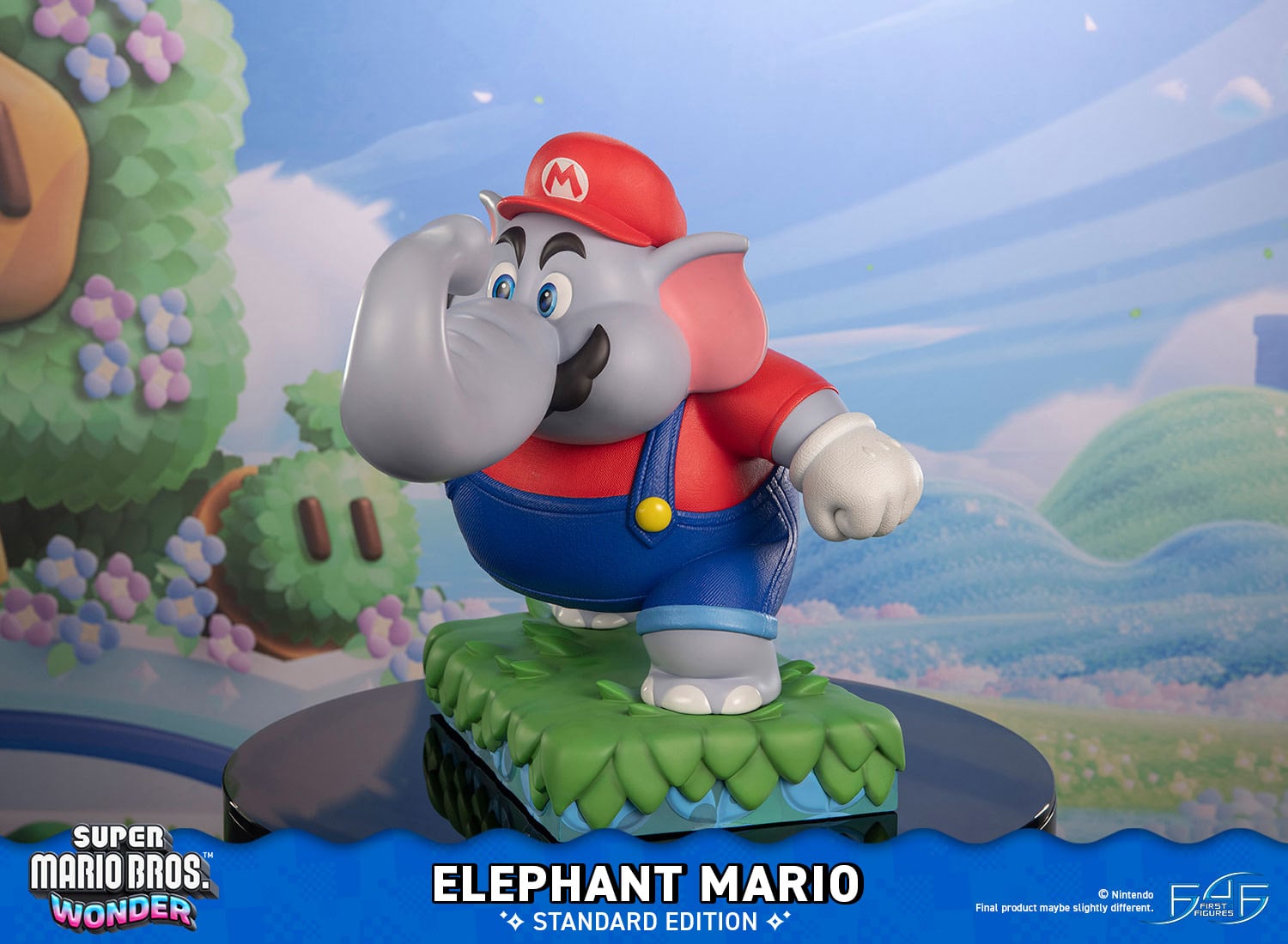 Super Mario Bros. Wonder Elephant Mario (Standard) Limited Edition Statue Gallery Image 6