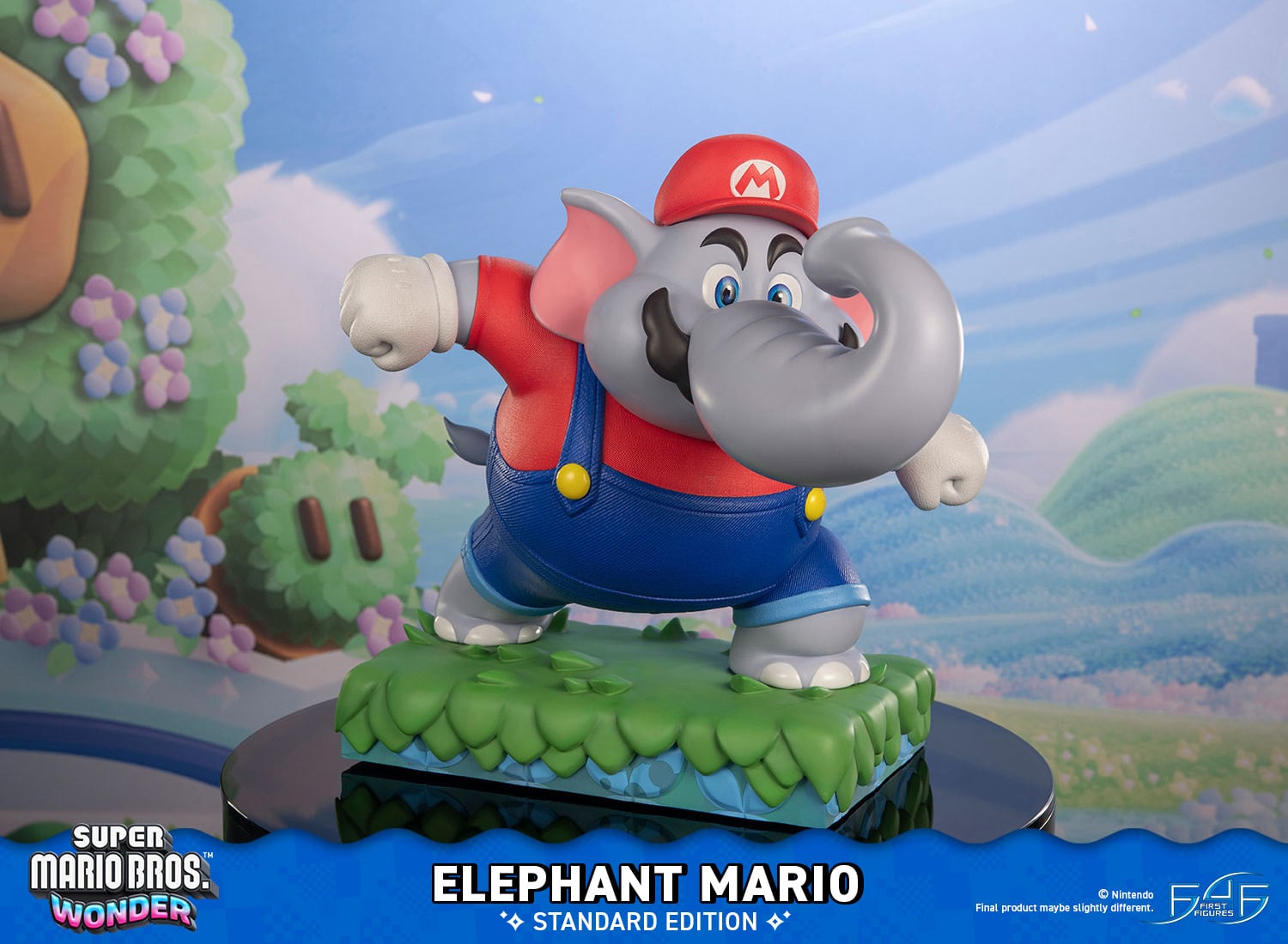 Super Mario Bros. Wonder Elephant Mario (Standard) Limited Edition Statue Gallery Image 4