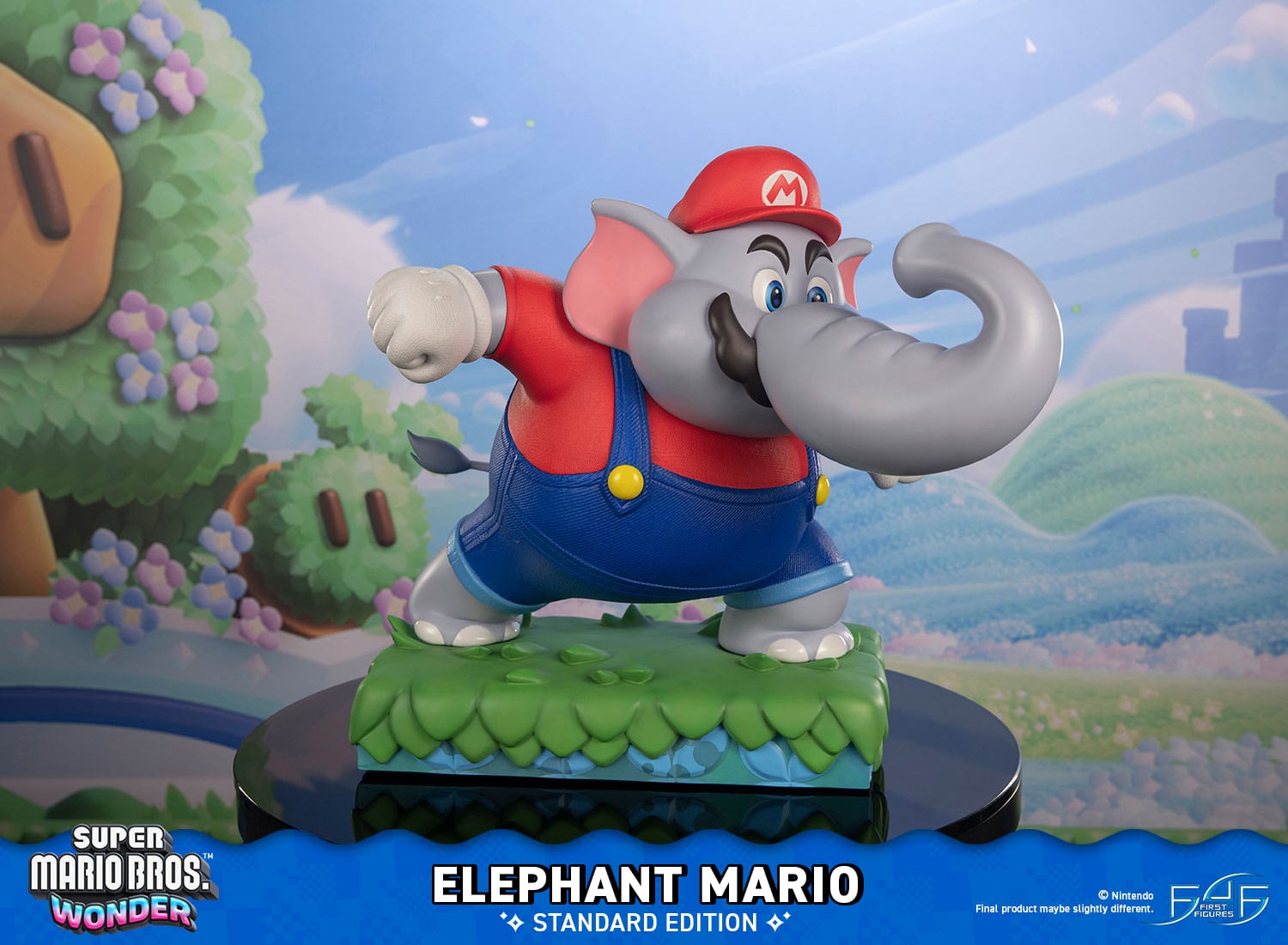Super Mario Bros. Wonder Elephant Mario (Standard) Limited Edition Statue Gallery Image 3