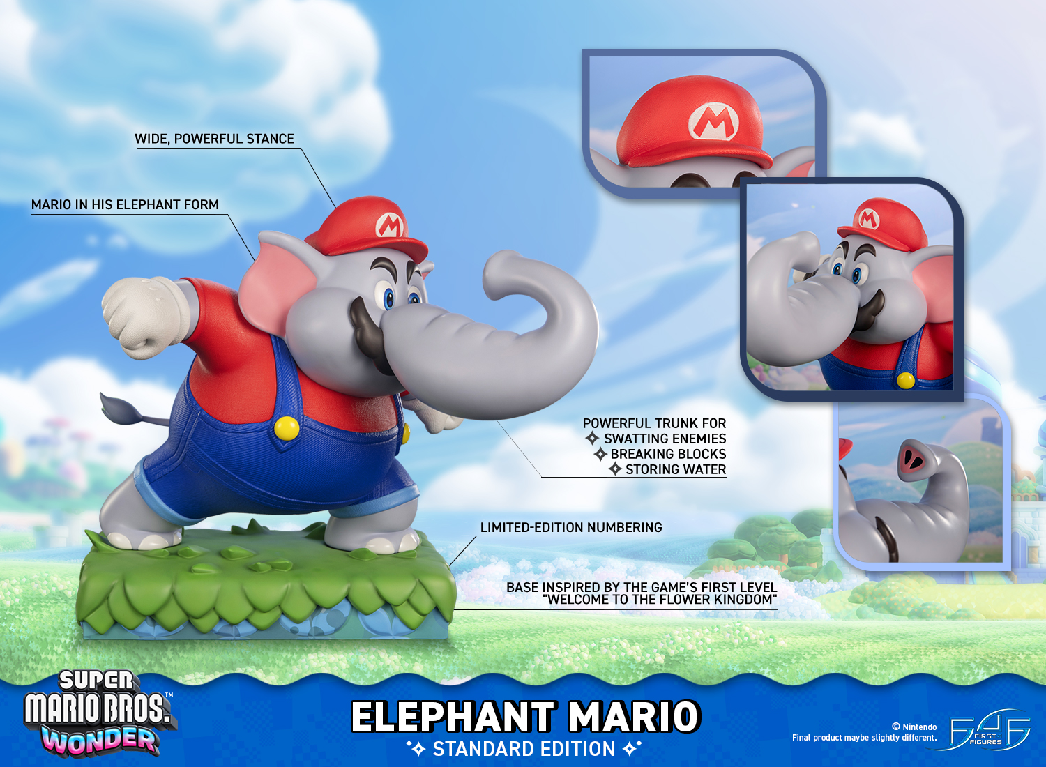 Super Mario Bros. Wonder Elephant Mario (Standard) Limited Edition