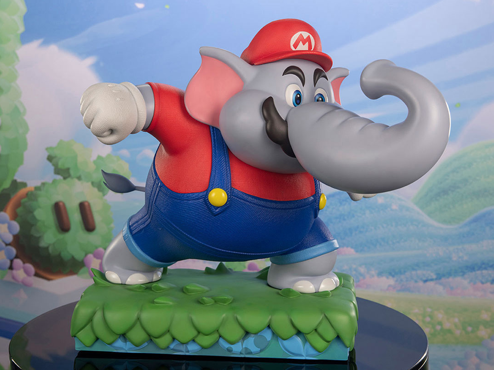 Super Mario Bros. Wonder Elephant Mario (Standard) Limited Edition Statue Gallery Image 1