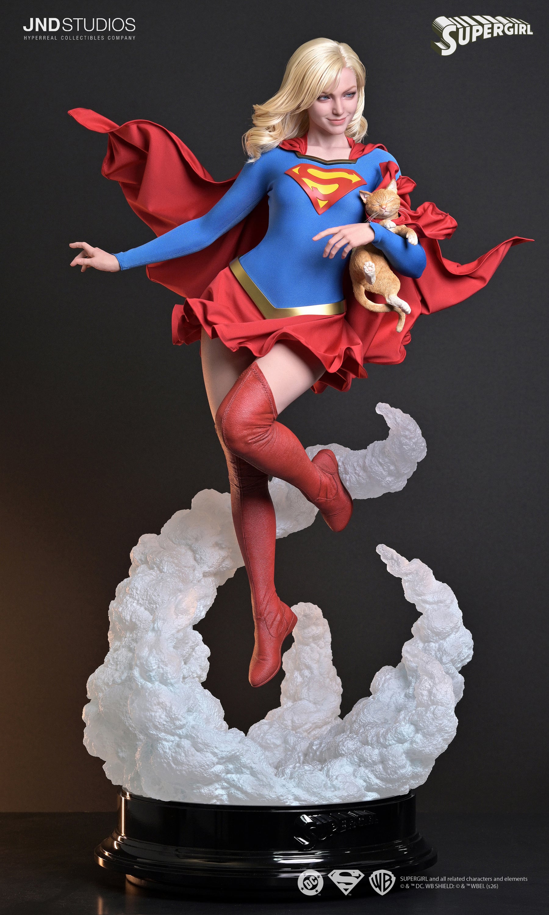 DC Comics Hyperreal Supergirl 1/3 Scale Limited Edition Statue Gallery Image 7