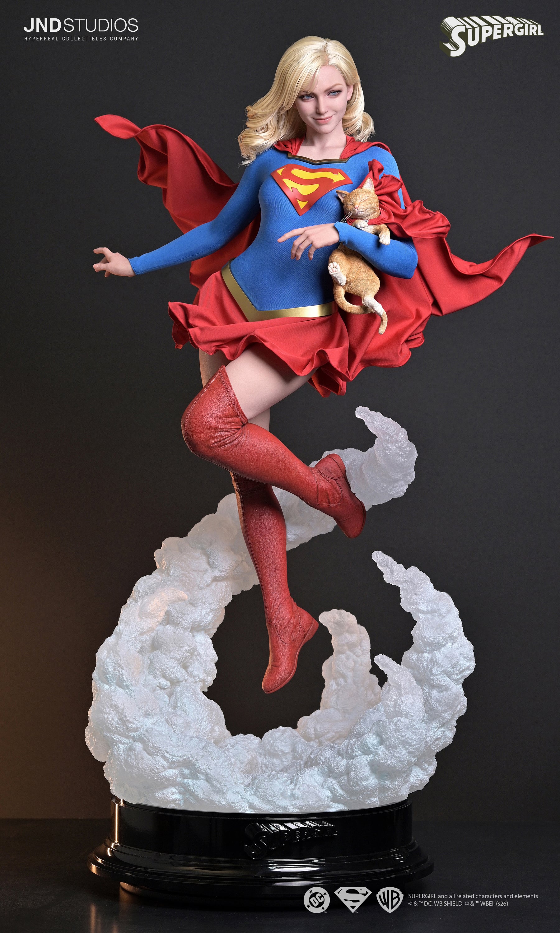 DC Comics Hyperreal Supergirl 1/3 Scale Limited Edition Statue Gallery Image 8