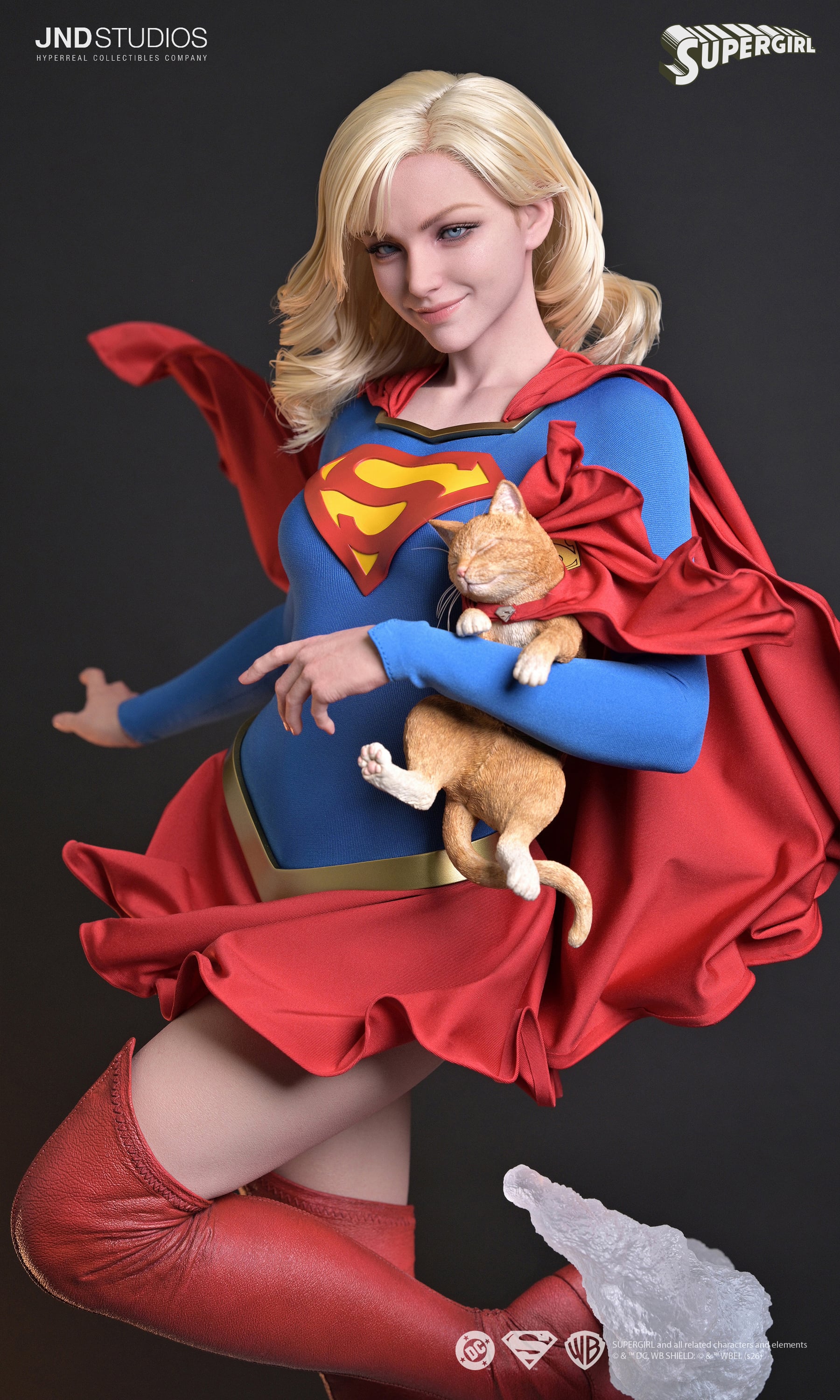 DC Comics Hyperreal Supergirl 1/3 Scale Limited Edition Statue Gallery Image 12