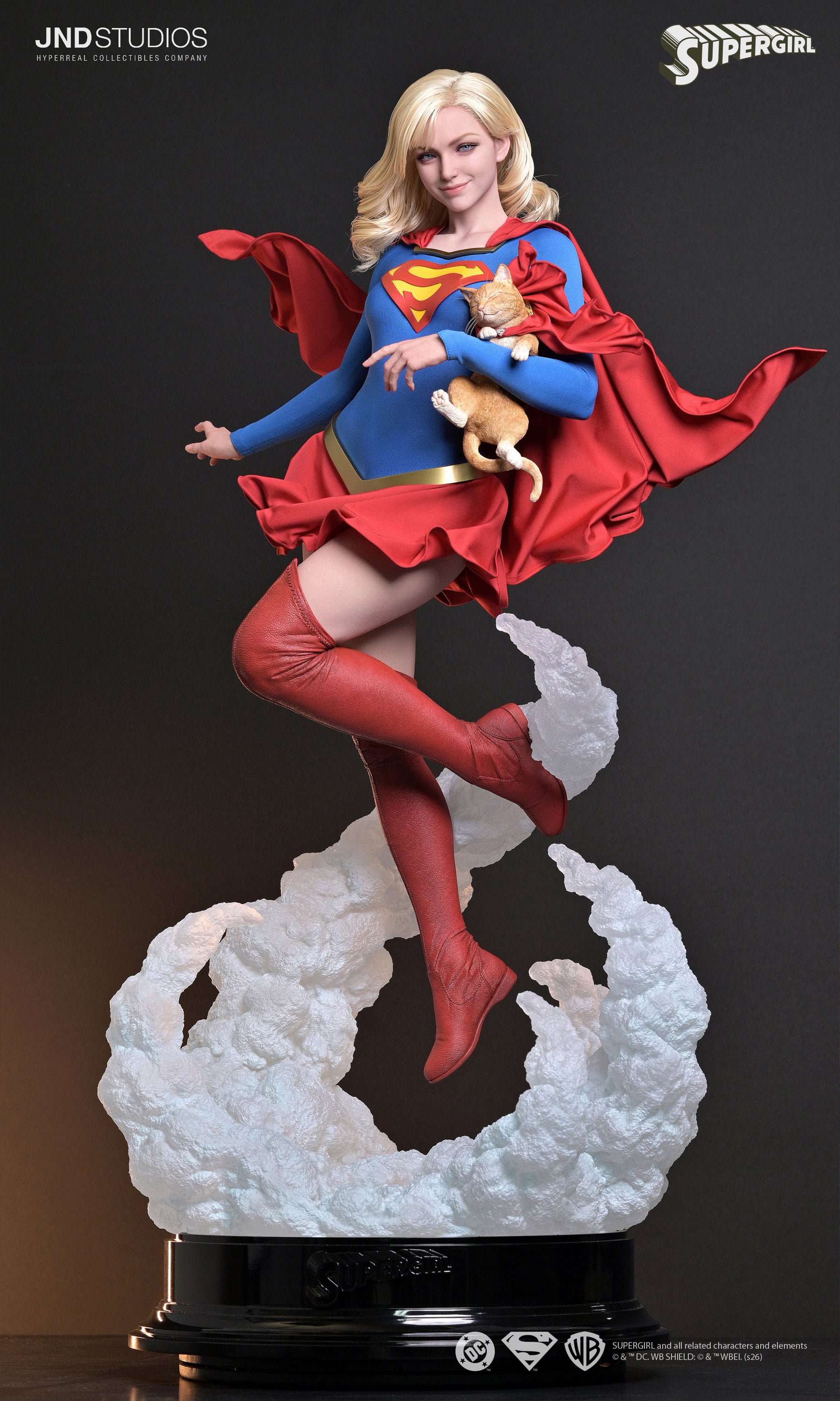 DC Comics Hyperreal Supergirl 1/3 Scale Limited Edition Statue Gallery Image 9