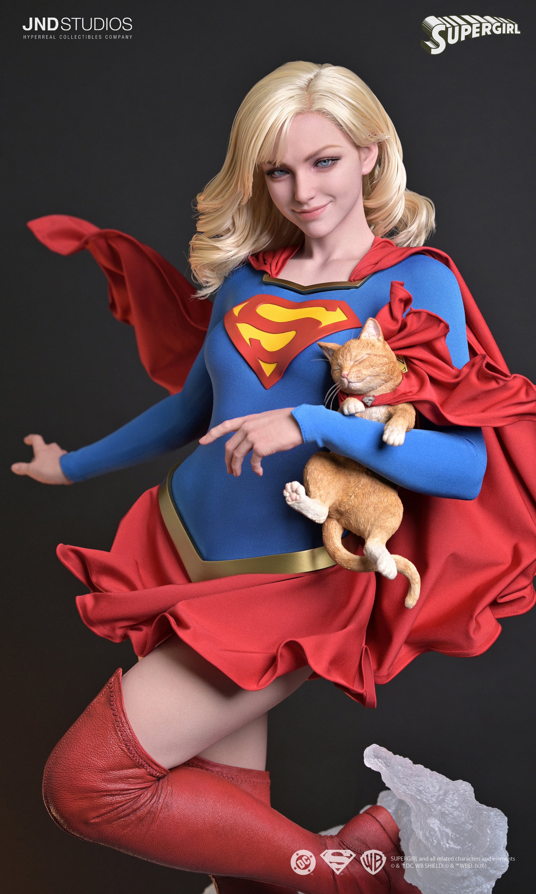 DC Comics Hyperreal Supergirl 1/3 Scale Limited Edition Statue Gallery Image 13