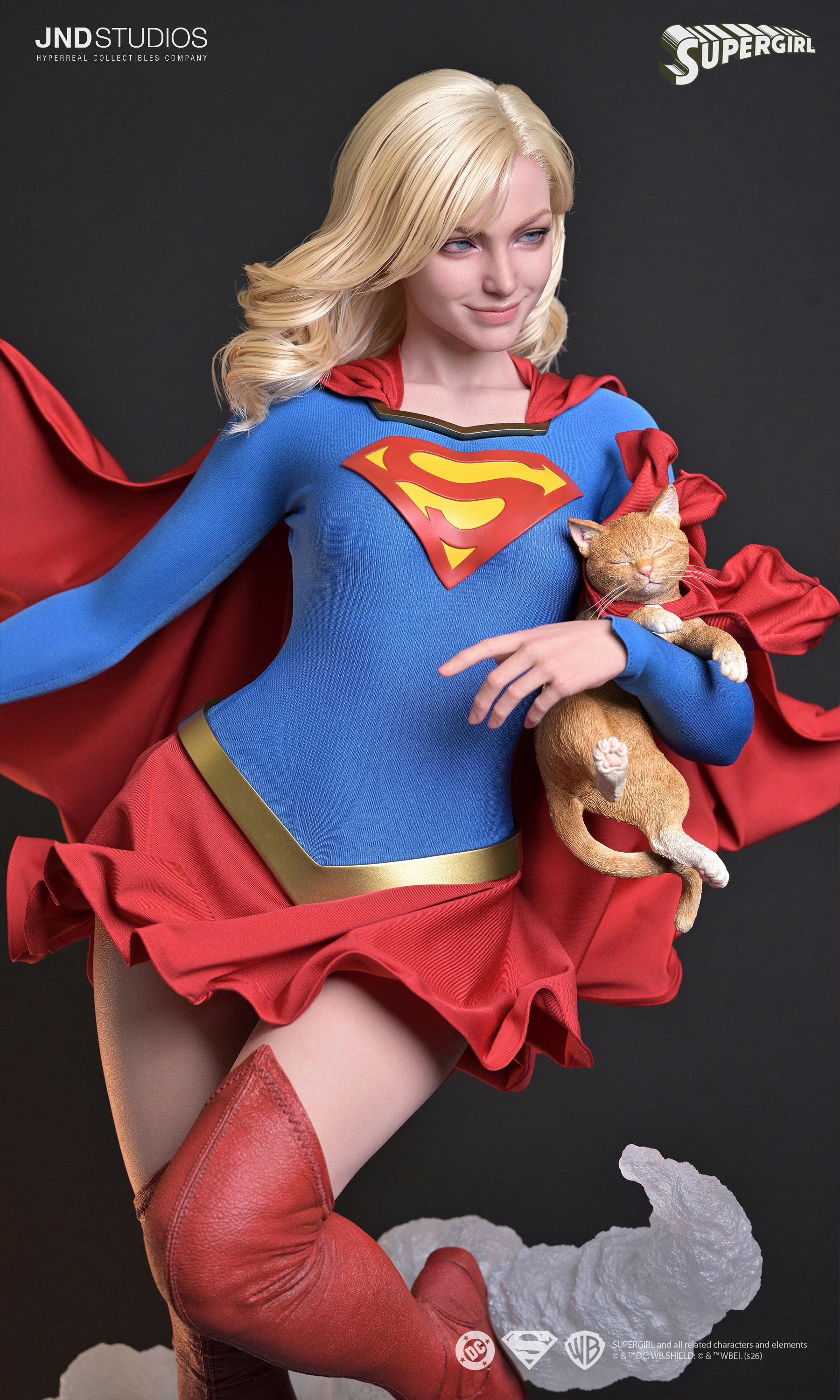 DC Comics Hyperreal Supergirl 1/3 Scale Limited Edition Statue Gallery Image 15
