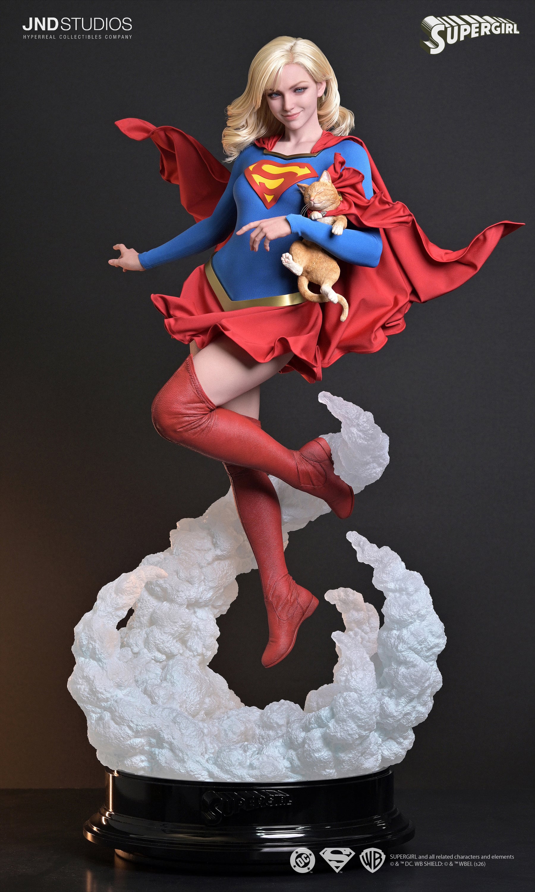 DC Comics Hyperreal Supergirl 1/3 Scale Limited Edition Statue Gallery Image 4