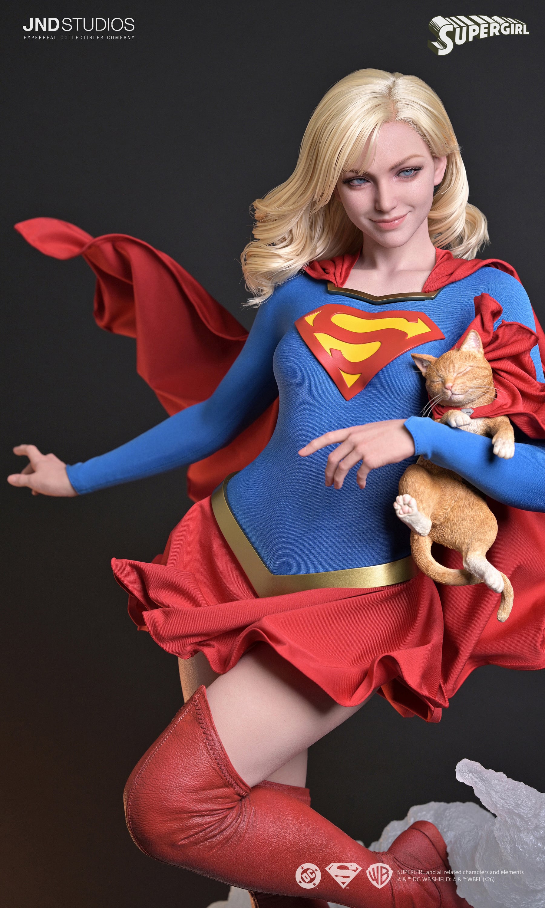 DC Comics Hyperreal Supergirl 1/3 Scale Limited Edition Statue Gallery Image 14