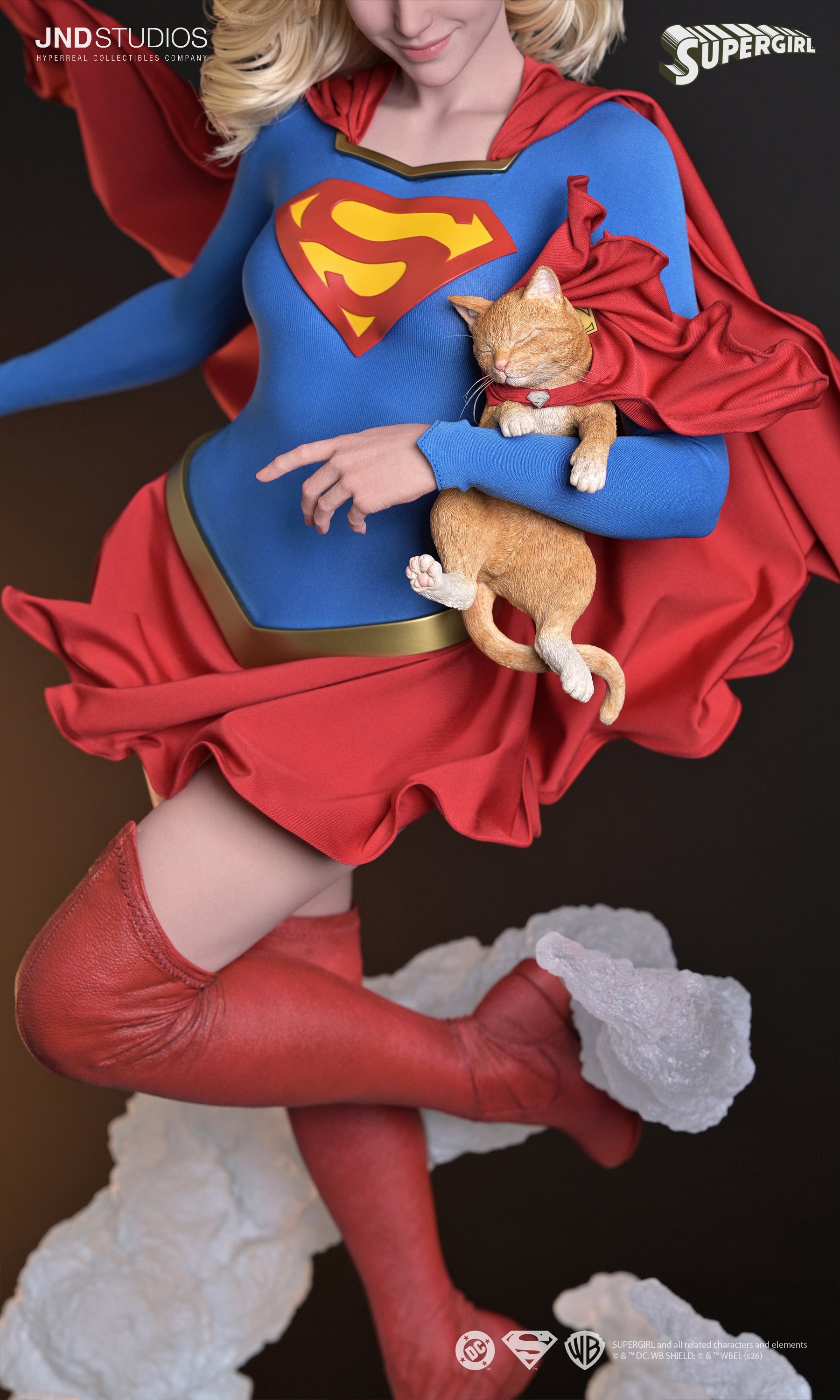 DC Comics Hyperreal Supergirl 1/3 Scale Limited Edition Statue Gallery Image 18