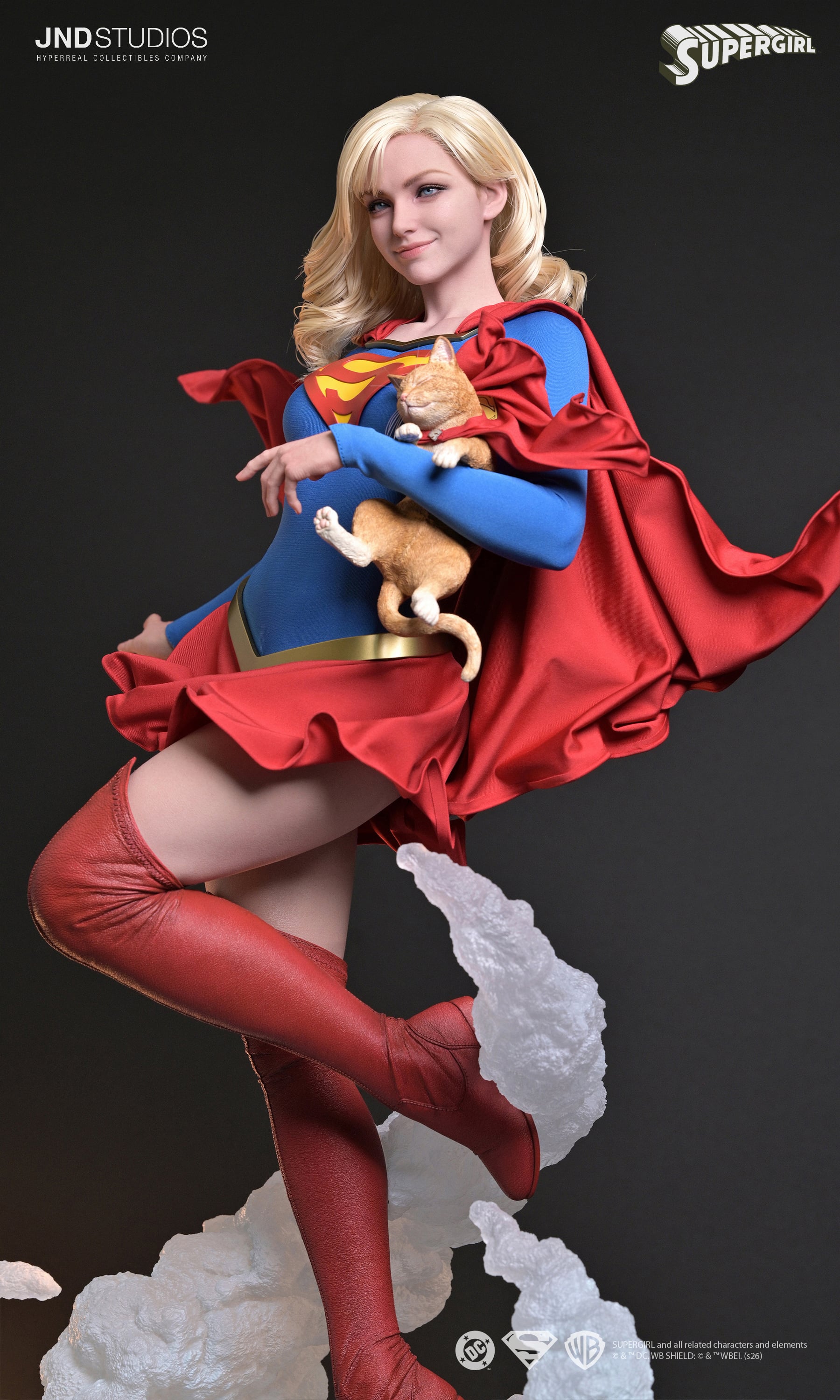 DC Comics Hyperreal Supergirl 1/3 Scale Limited Edition Statue Gallery Image 11