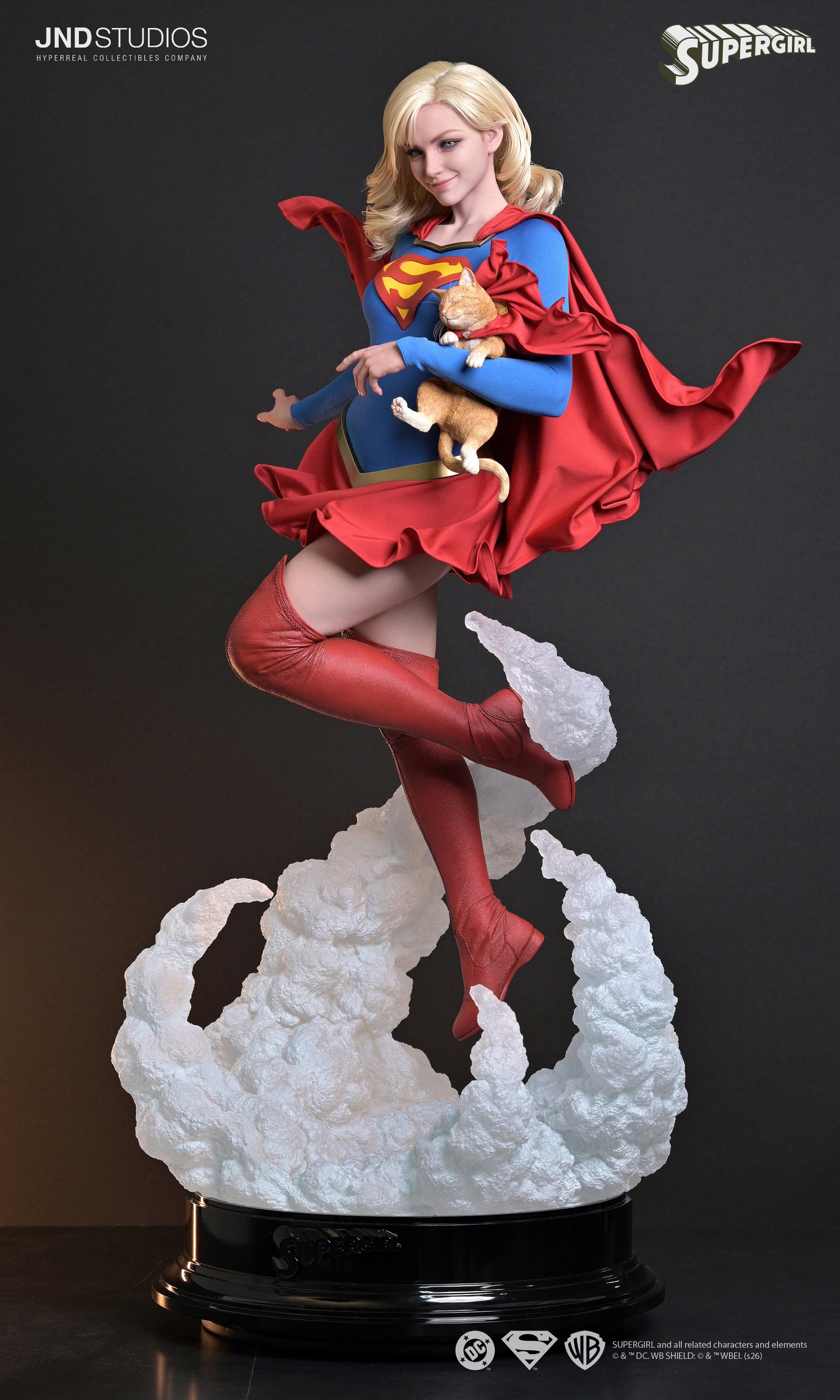 DC Comics Hyperreal Supergirl 1/3 Scale Limited Edition Statue Gallery Image 3