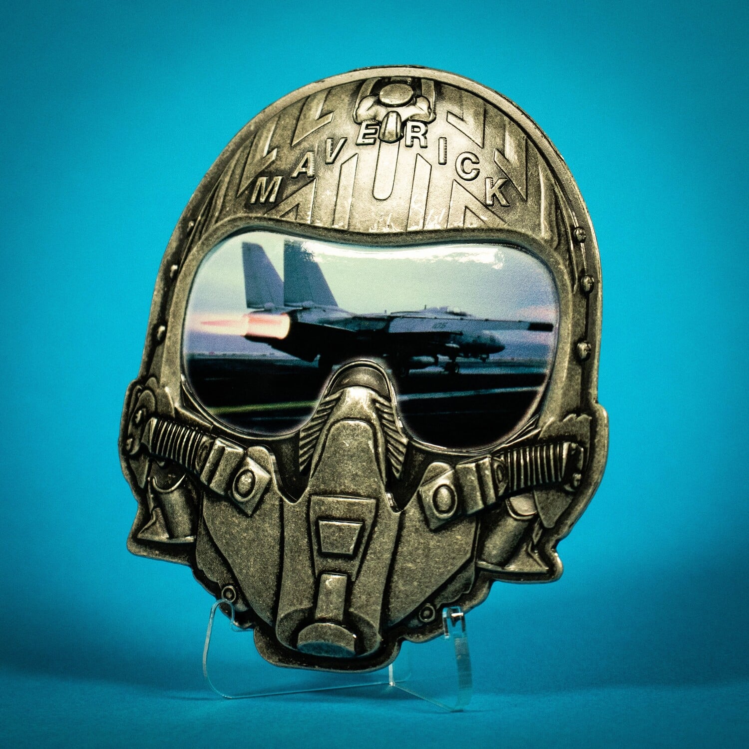 Top Gun Maverick & Goose Helmet Limited Edition Medallion