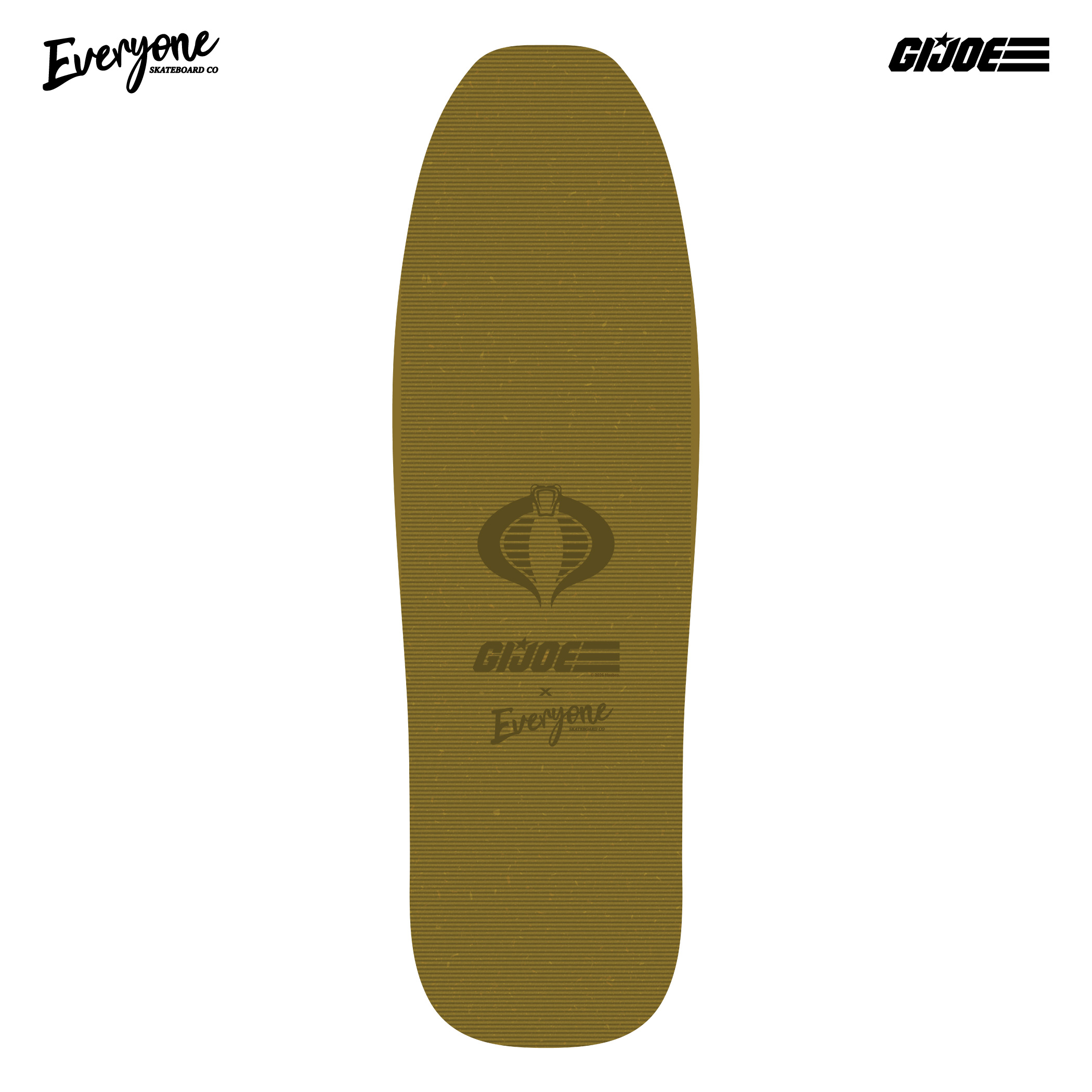 G.I. Joe x Everyone Skate Cobra Ninjas (Gold) Limited Edition