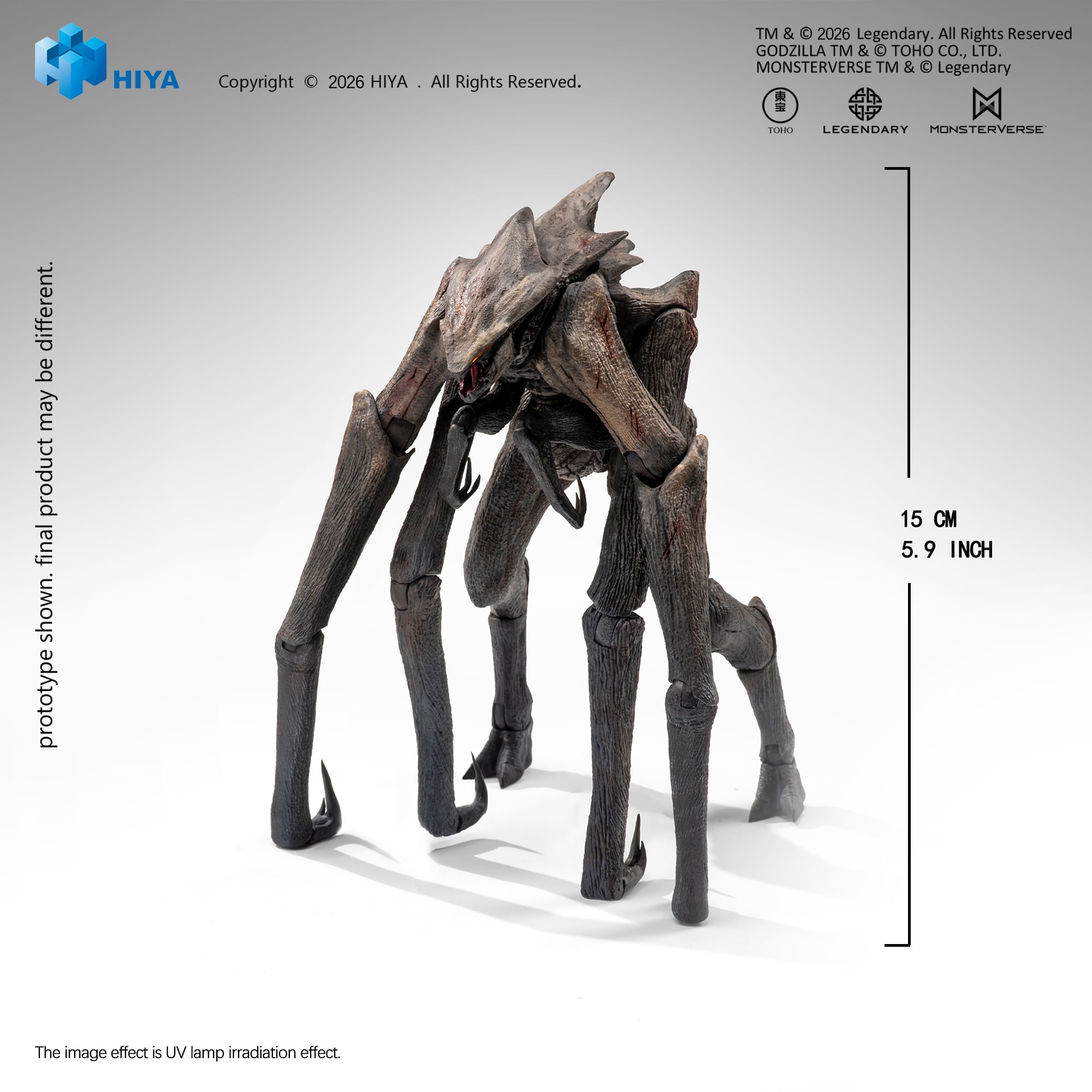 Godzilla: King of the Monsters (2019) Muto Action Figure Gallery Image 10
