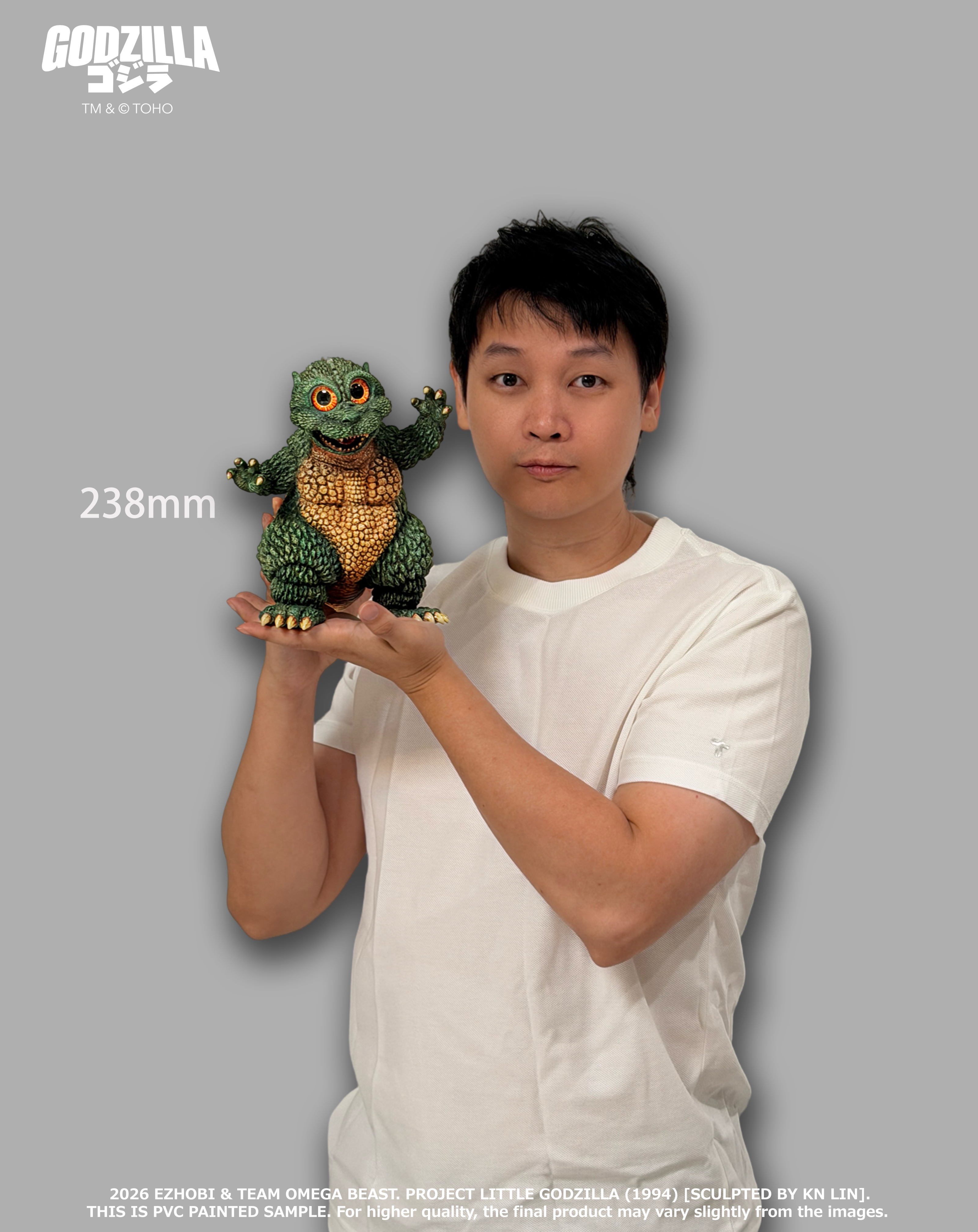 Godzilla Omega Beast Series Little Godzilla (Standard Ver.) Figure Gallery Image 10