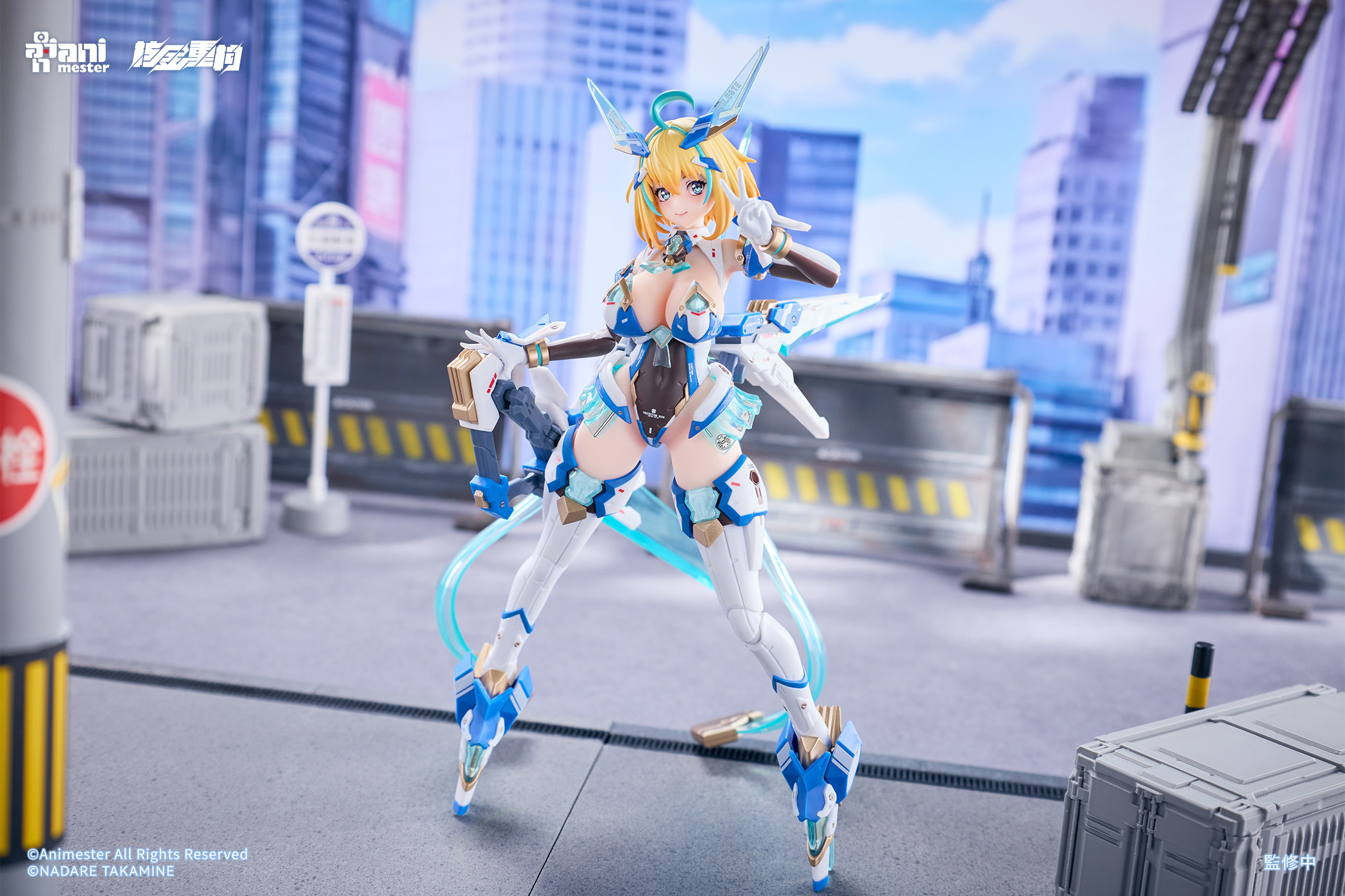 Bunny Suit Planning Sophia F. Shirring (Celeste Bunny Ver.) 1/9 Scale Action Figure (With Bonus) Gallery Image 8