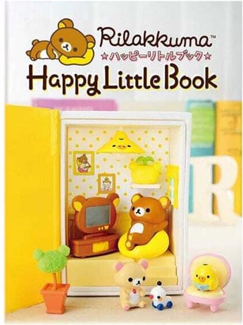リラックマ　ハッピーリトルブック Rilakkuma Happy Little Book Boxed Set of 6 Figures