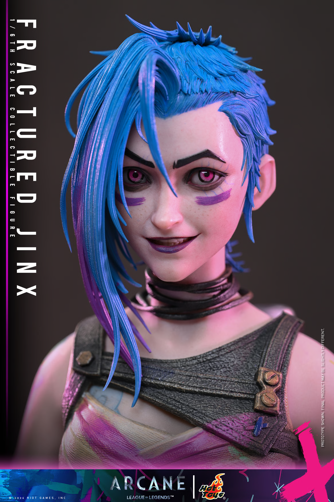Arcane TMS183 Fractured Jinx 1/6th Scale Collectible Figure Gallery Image 18