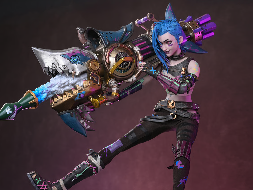 Arcane TMS183 Fractured Jinx 1/6th Scale Collectible Figure Gallery Image 1