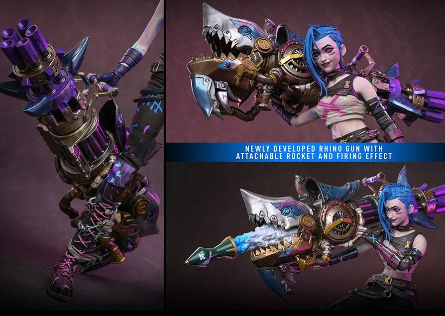 Arcane TMS183 Fractured Jinx 1/6th Scale Collectible Figure Gallery Image 22
