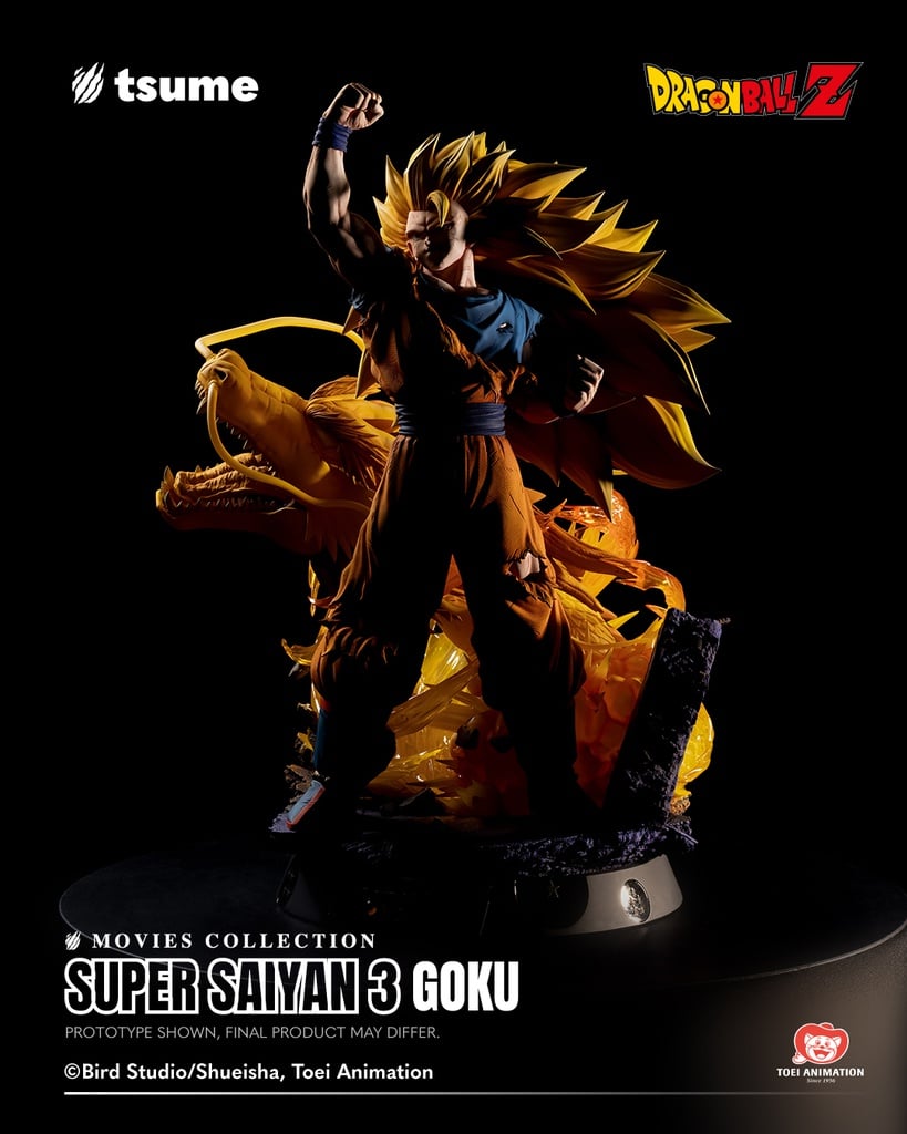 Dragon Ball Z: Wrath of the Dragon Movies Collection Super Saiyan 3 Goku (Dragon Fist Attack Ver.) 1/4 Scale Limited Edition Statue Gallery Image 18