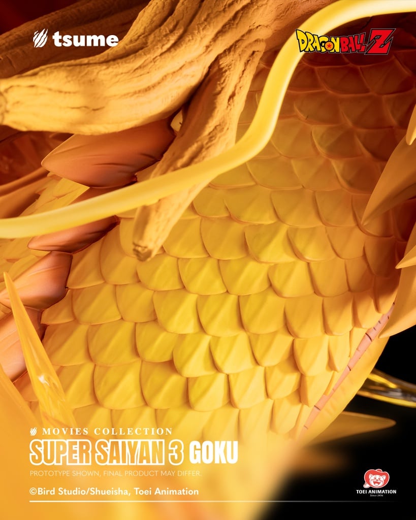 Dragon Ball Z: Wrath of the Dragon Movies Collection Super Saiyan 3 Goku (Dragon Fist Attack Ver.) 1/4 Scale Limited Edition Statue Gallery Image 14