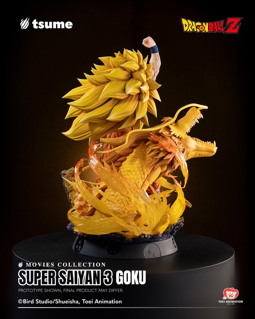 Dragon Ball Z: Wrath of the Dragon Movies Collection Super Saiyan 3 Goku (Dragon Fist Attack Ver.) 1/4 Scale Limited Edition Statue Gallery Image 8