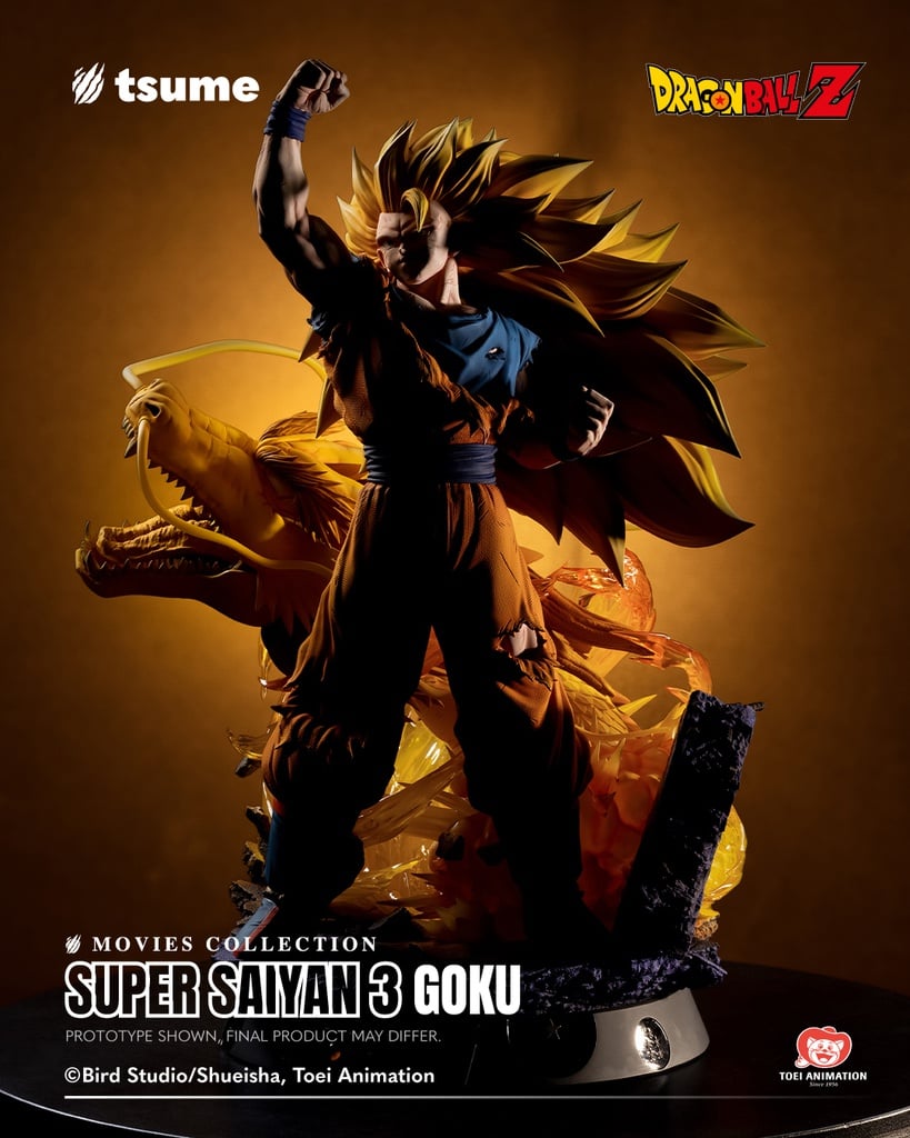 Dragon Ball Z: Wrath of the Dragon Movies Collection Super Saiyan 3 Goku (Dragon Fist Attack Ver.) 1/4 Scale Limited Edition Statue Gallery Image 17