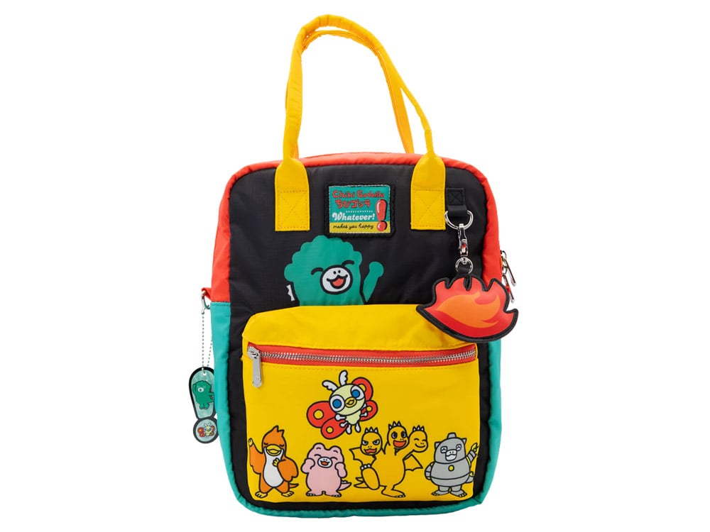 邦楽 Chibi Chibi Godzilla Raids Again Reversible & Convertible Crossbody Bag