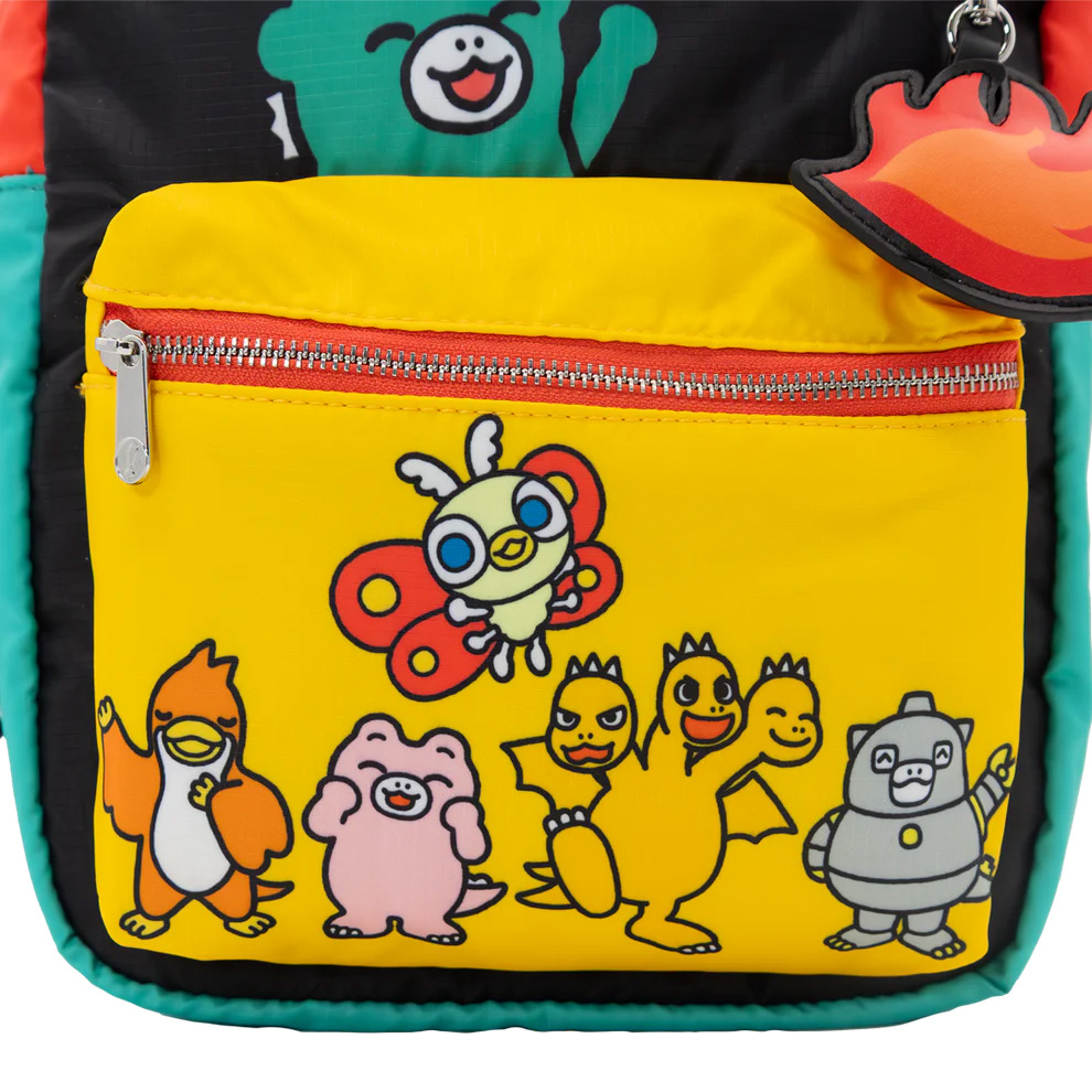 Chibi Godzilla Raids Again Reversible & Convertible Crossbody Bag