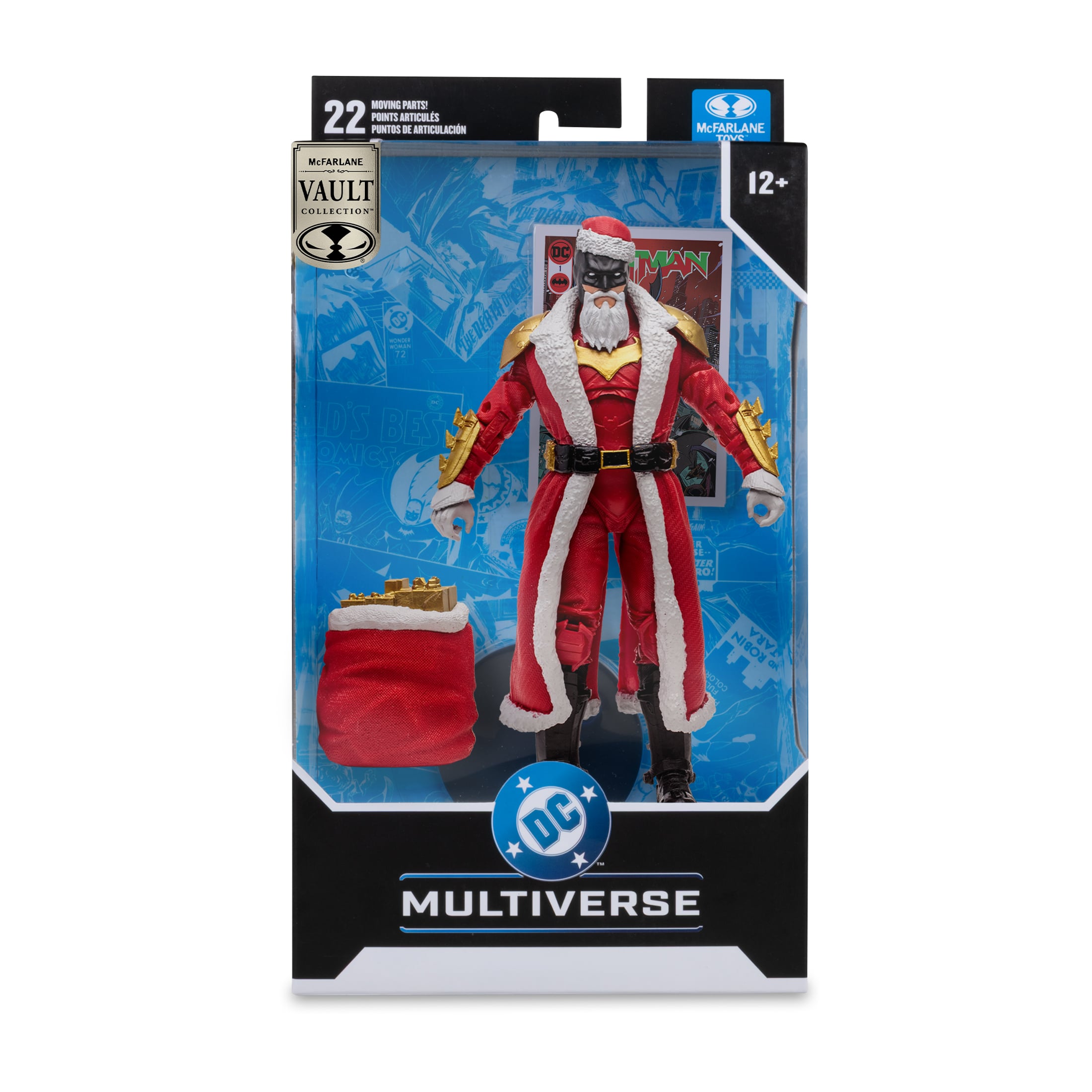 DC Multiverse McFarlane Vault Collection Batman (Red Santa Suit) Action Figure Gallery Image 11