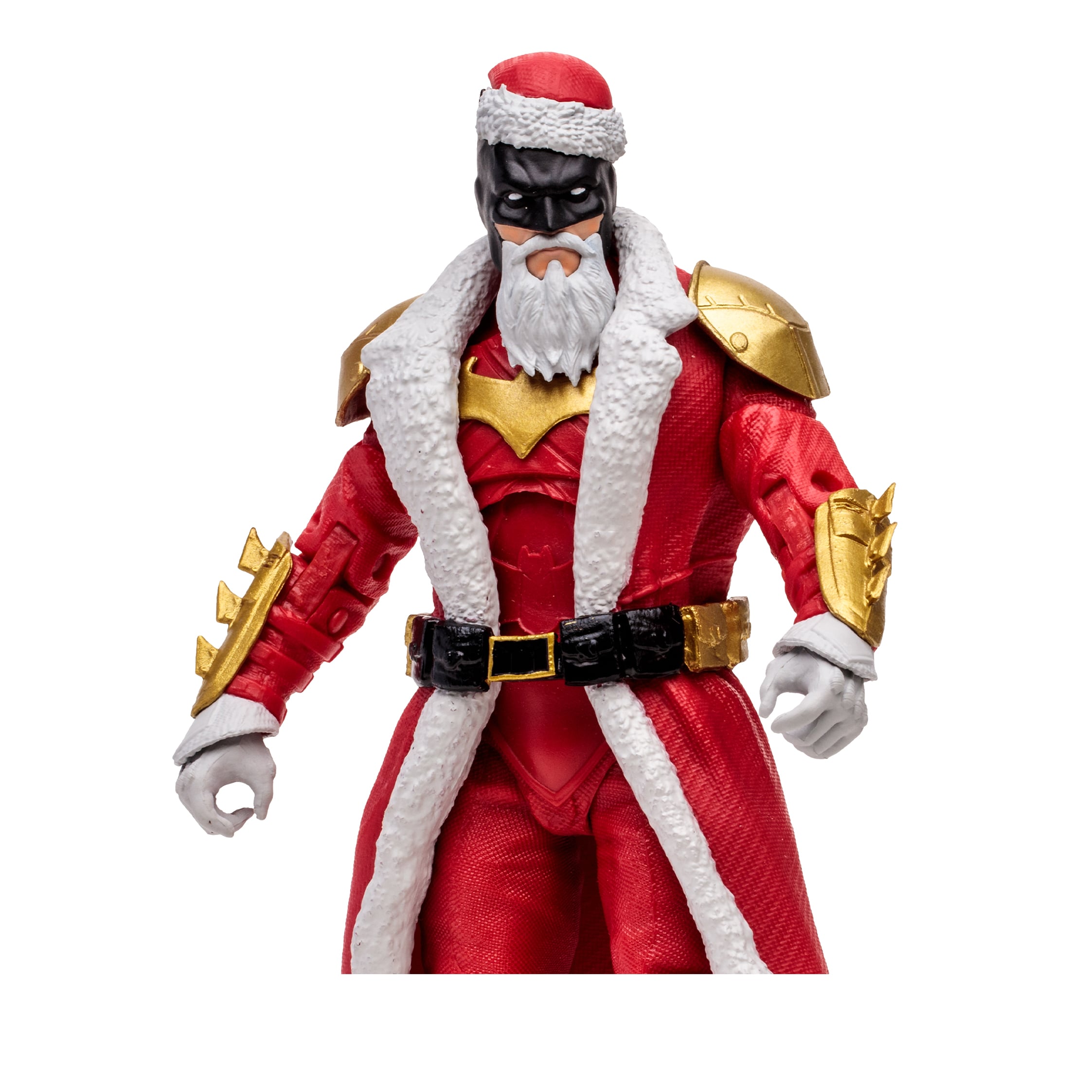 DC Multiverse McFarlane Vault Collection Batman (Red Santa Suit) Action Figure Gallery Image 6