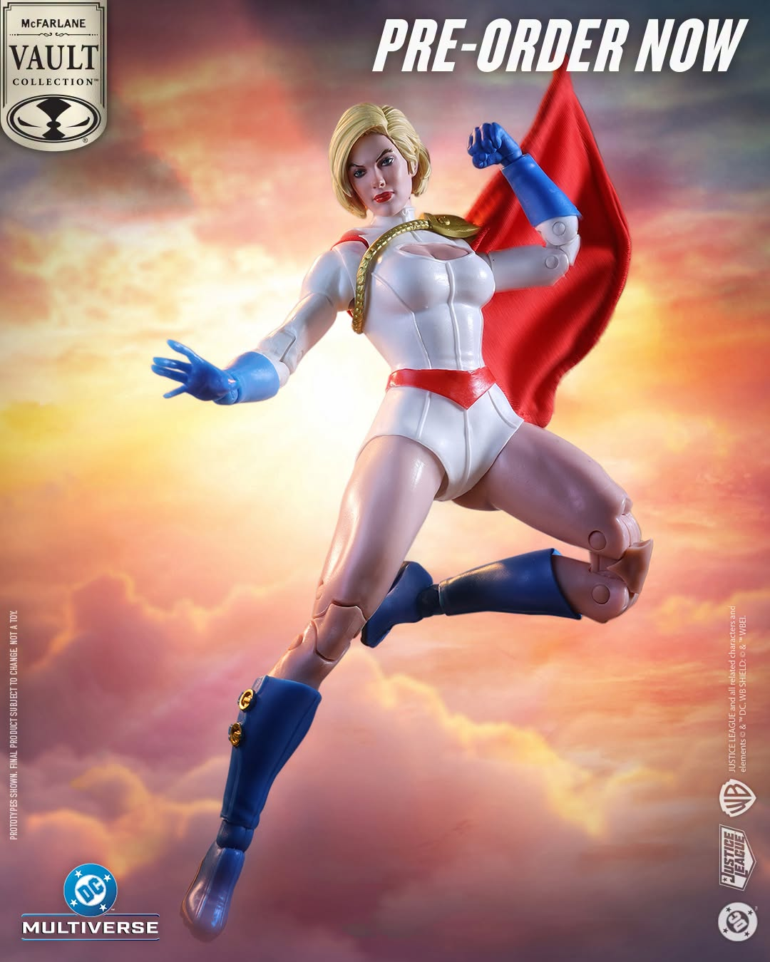 Power Girl: Reborn DC Multiverse McFarlane Vault Collection Power Girl Action Figure Gallery Image 5
