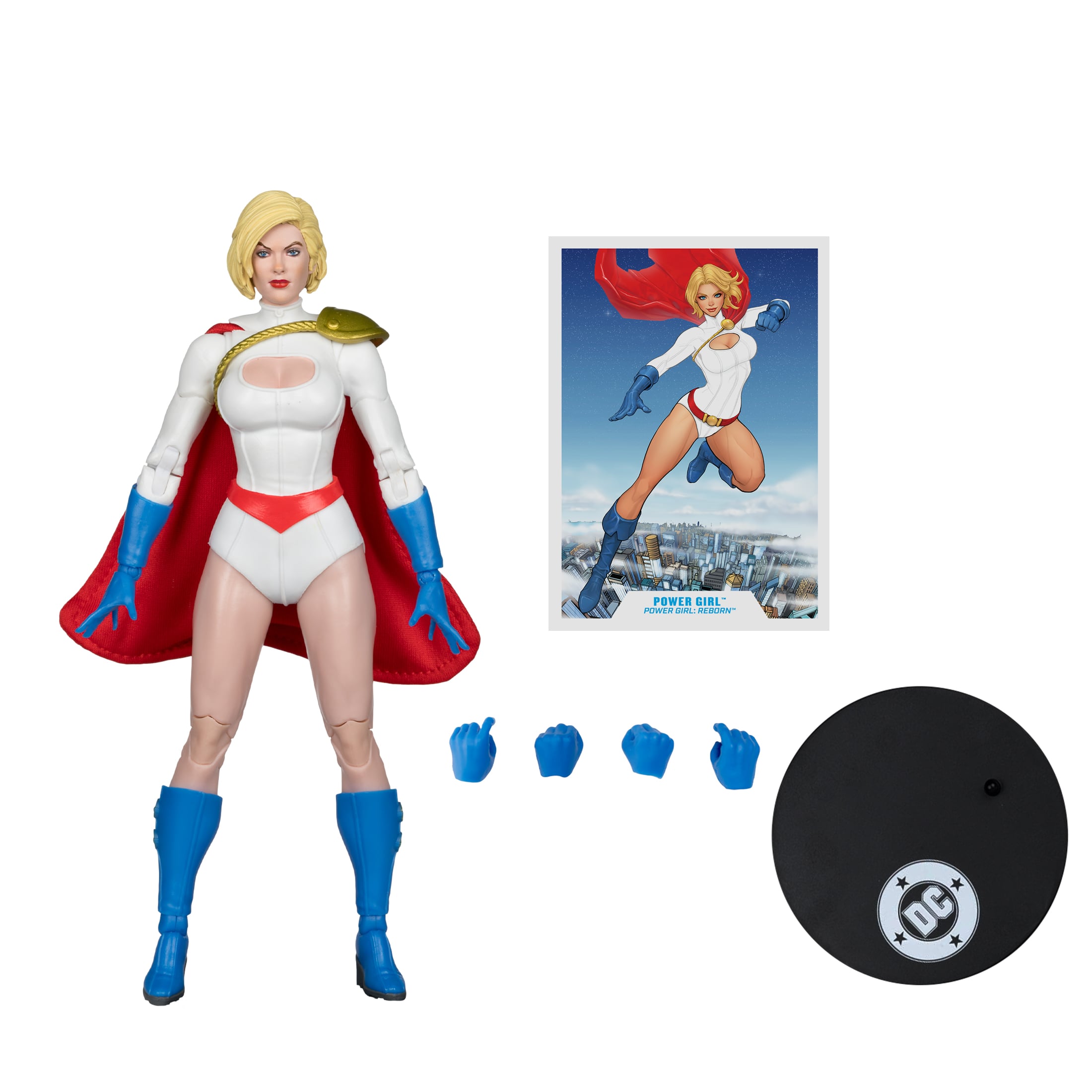 Power Girl: Reborn DC Multiverse McFarlane Vault Collection Power Girl Action Figure Gallery Image 11