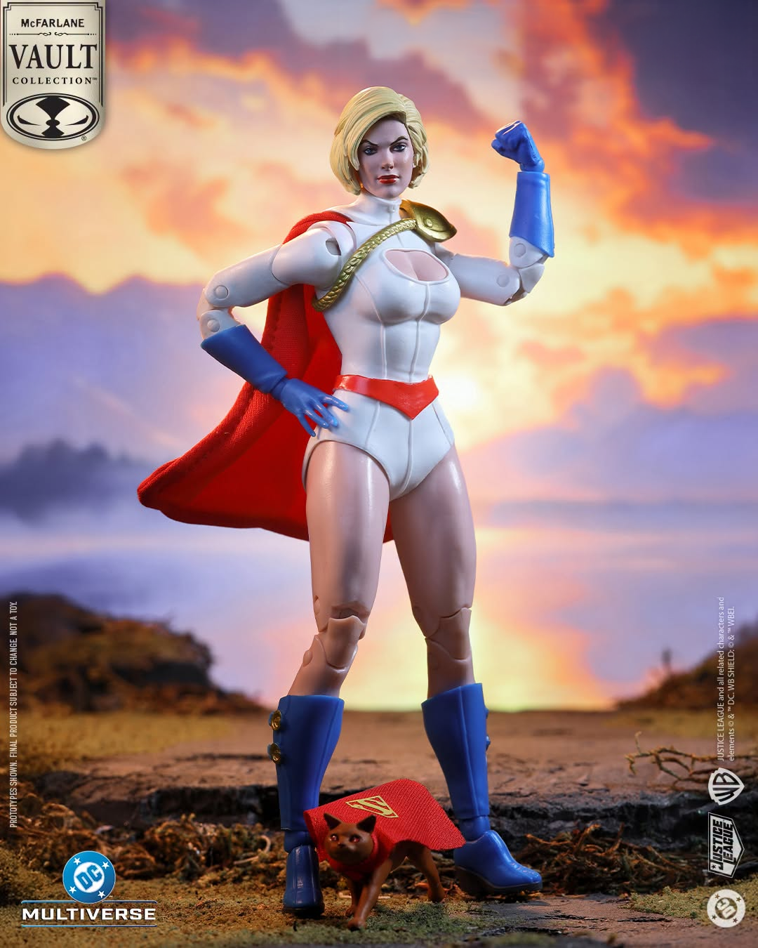 Power Girl: Reborn DC Multiverse McFarlane Vault Collection Power Girl Action Figure Gallery Image 4