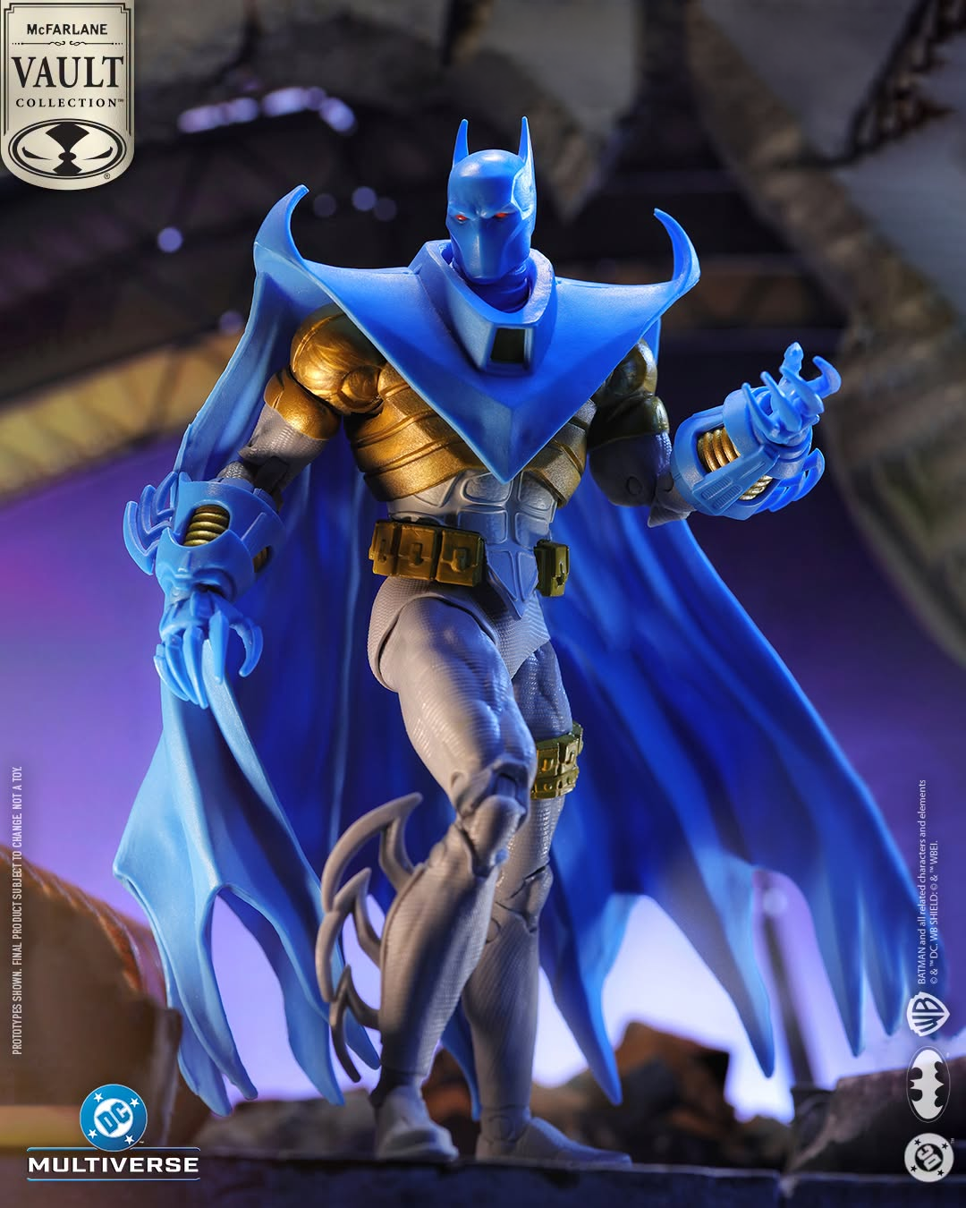 Batman: Knightfall DC Multiverse McFarlane Vault Collection Azrael "Batman" Armor Action Figure Gallery Image 3
