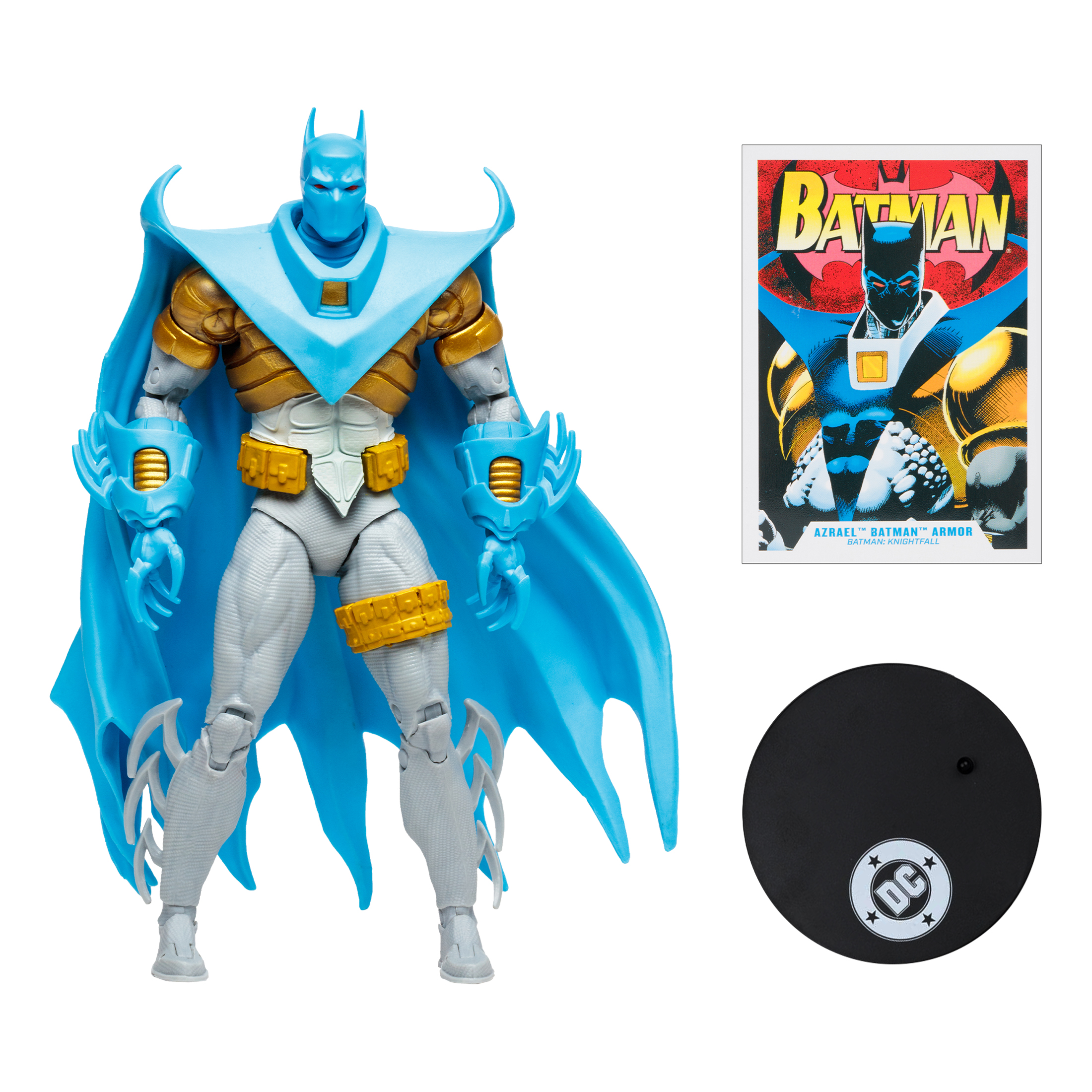 Batman: Knightfall DC Multiverse McFarlane Vault Collection Azrael "Batman" Armor Action Figure Gallery Image 11