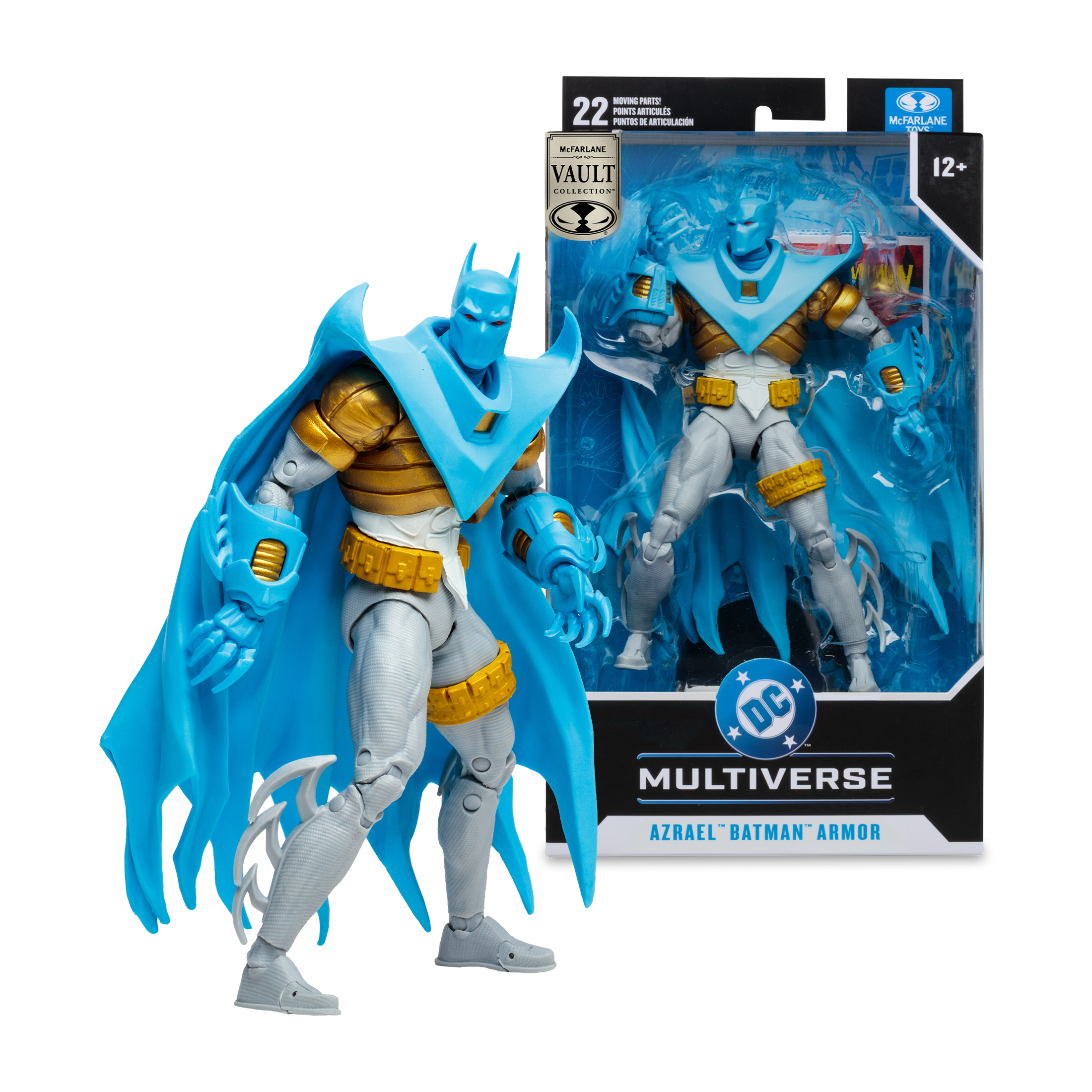 Batman: Knightfall DC Multiverse McFarlane Vault Collection Azrael "Batman" Armor Action Figure Gallery Image 12