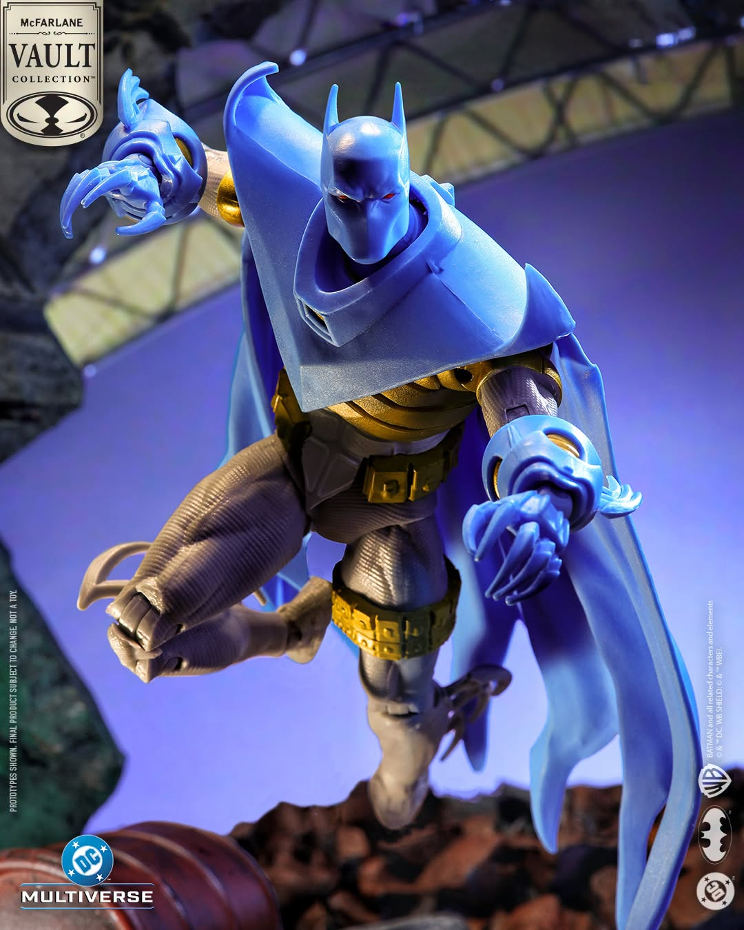 Batman: Knightfall DC Multiverse McFarlane Vault Collection Azrael "Batman" Armor Action Figure Gallery Image 4