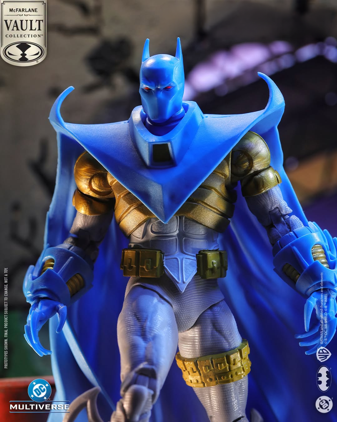 Batman: Knightfall DC Multiverse McFarlane Vault Collection Azrael "Batman" Armor Action Figure Gallery Image 5